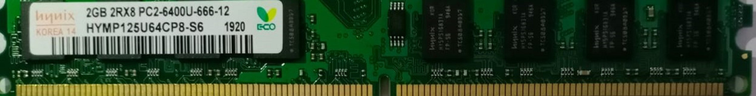 Image of Hynix 800MHZ DDR2 2 GB (Single Channel) PC DDR2 (Desktop 800)