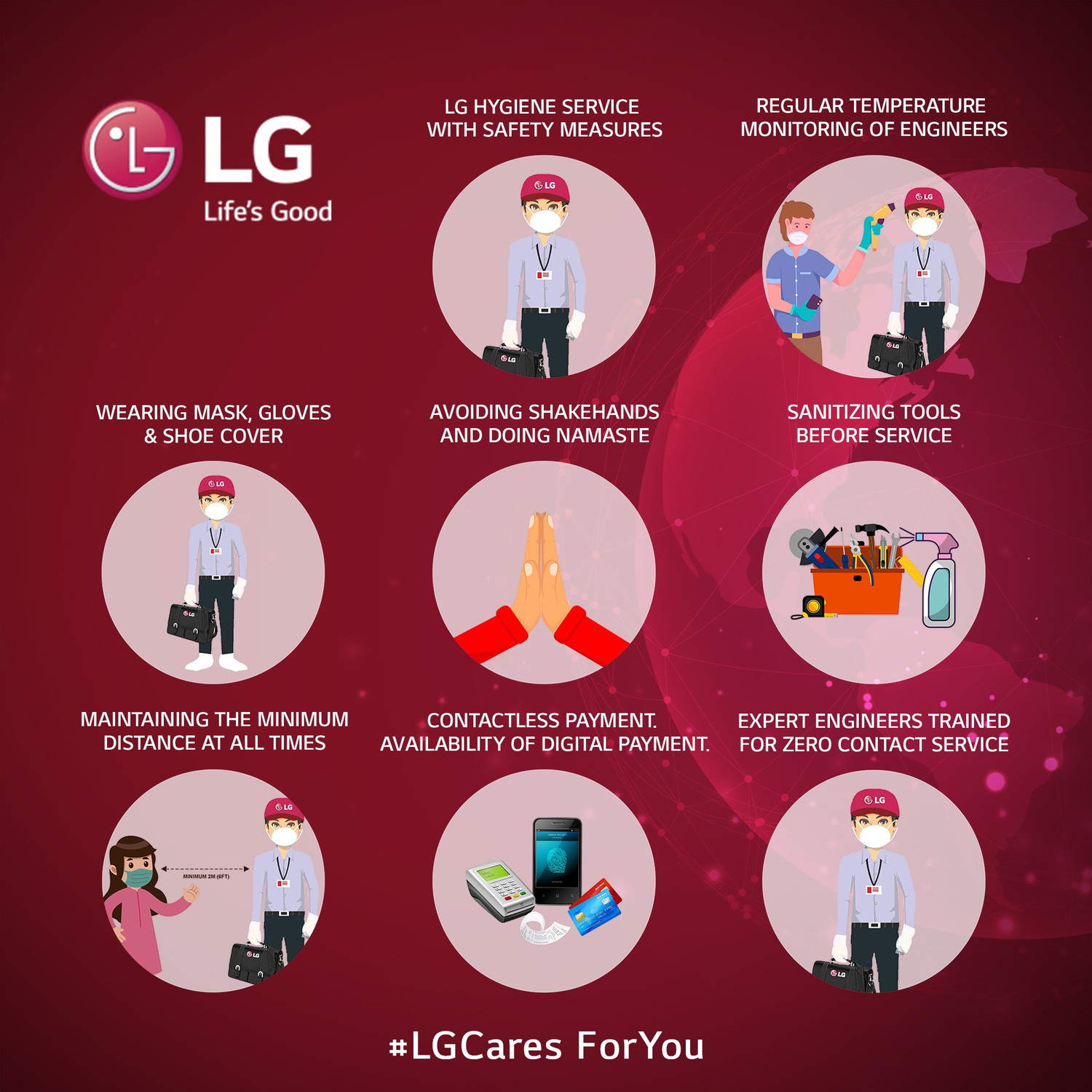 Image of LG 2018 Model 1.5 Ton 3 Star Split Dual Inverter AC