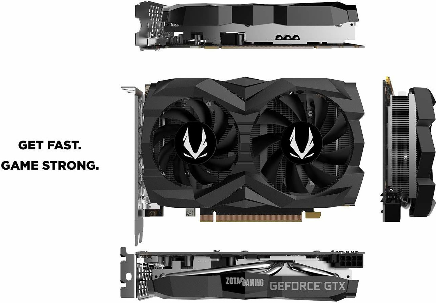 Image of ZOTAC GAMING GeForce GTX 1660 SUPER Twin Fan GDDR6 6 GB NVIDIA Chipset 192 bit 1785 MHz Graphics Card