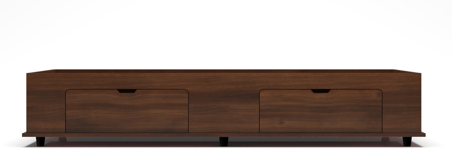 Image of Okra Diwan Bed Engineered Wood Single Box Bed, 81.28 cm x 187.96 cm (2.67 ft x 6.17 ft)