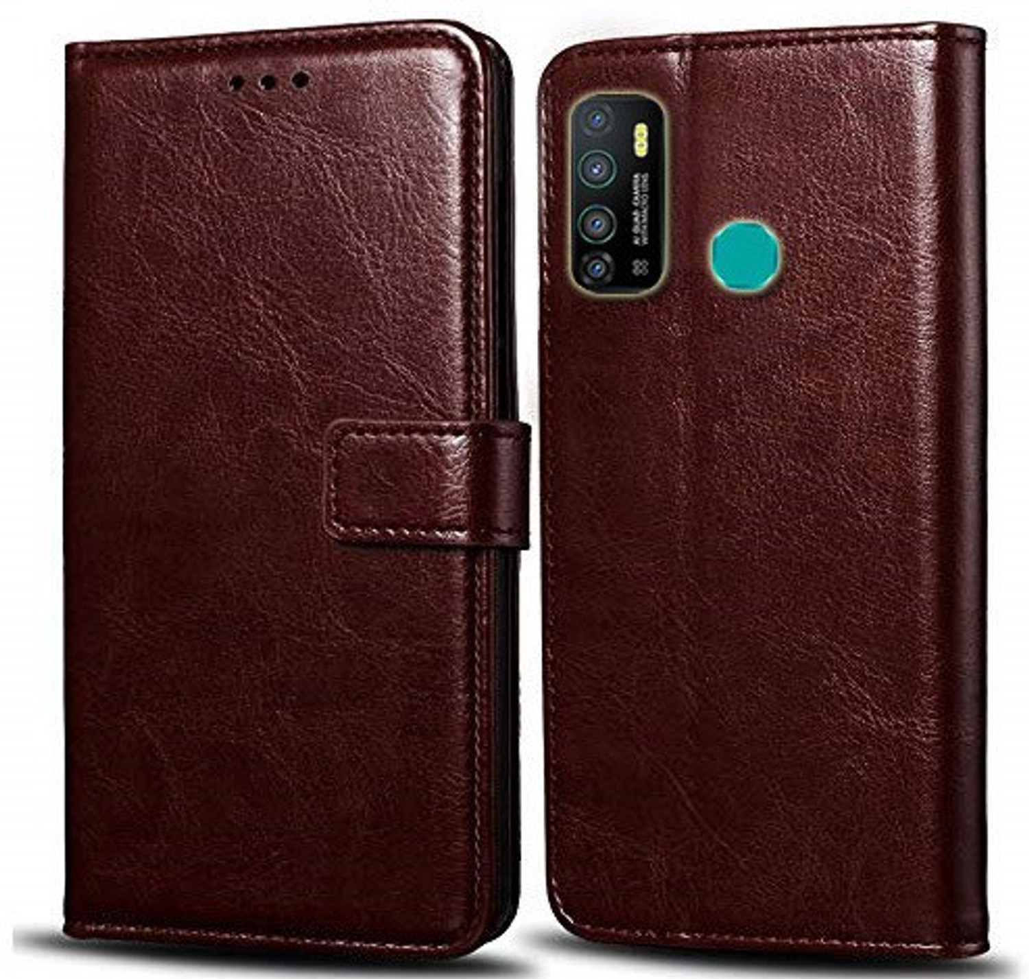 Image of Flocculent Flip Cover for Infinix Hot 9, Infinix Hot 9 Pro