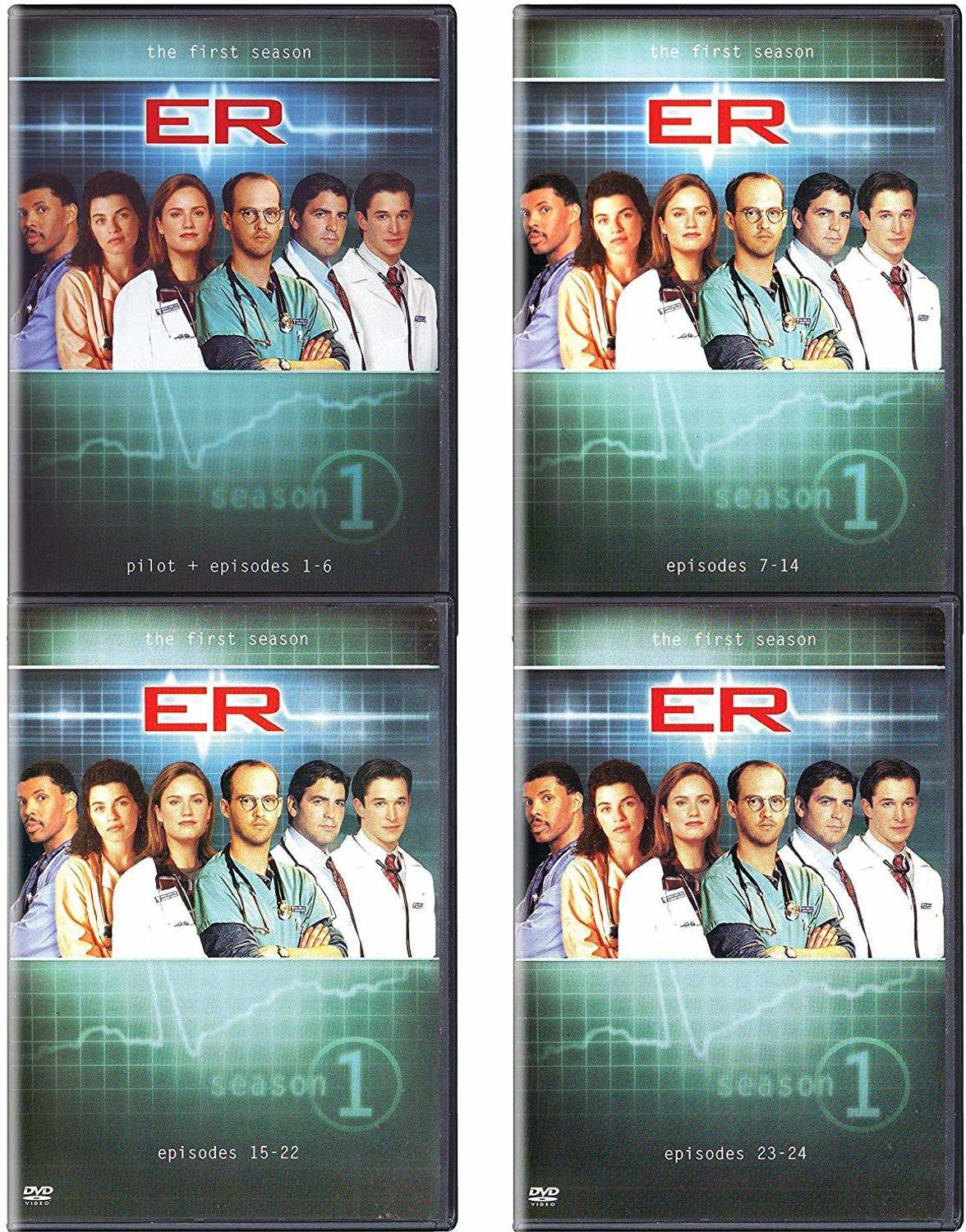 ER: The Complete Season 1 (Episodes 1-24) Price in India - Buy ER