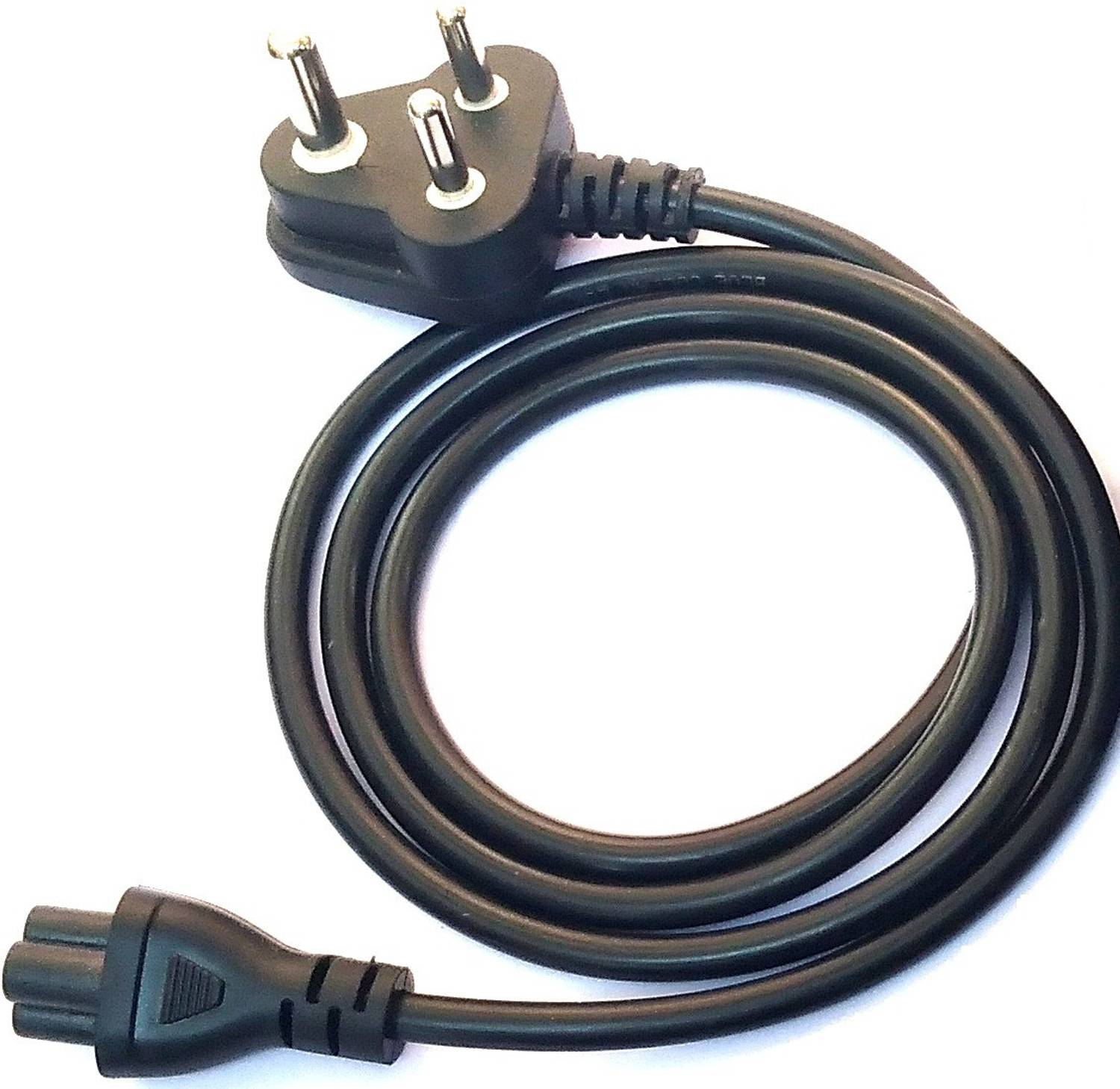 Lapfuture Power Cord 1.5 m Laptop power cable 1.5 Metre Power Cord 3 pin Laptop Charger Power Cable (Compatible with Laptop Charger)-X86