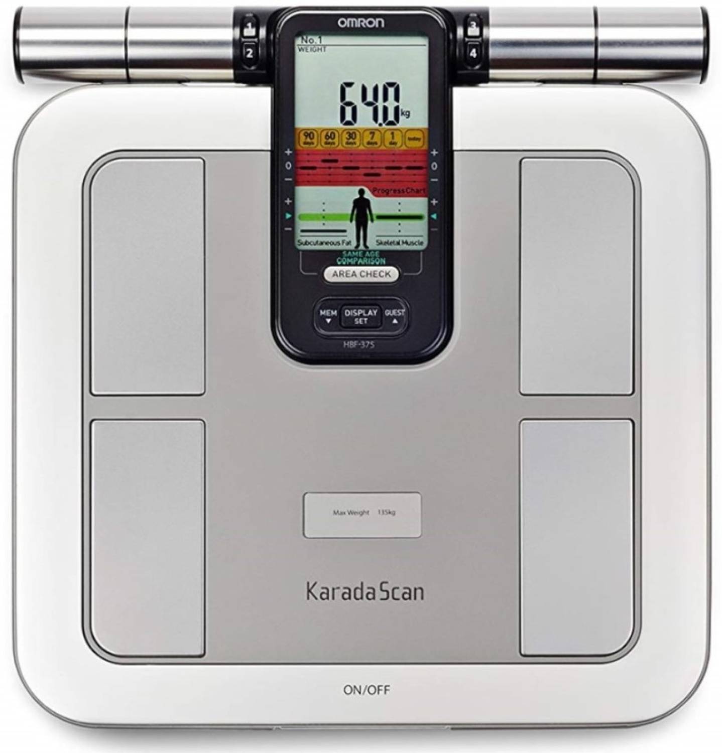 OMRON Karada Scan HBF-375 Body Fat Analyzer - OMRON : Flipkart.com