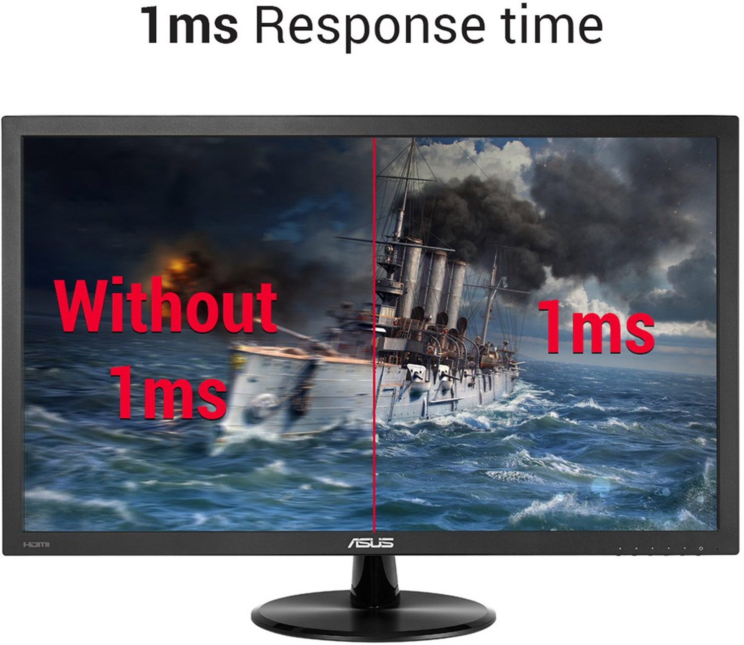 Image of ASUS 54.61 cm (22 inch) Full HD TN Panel Monitor (VP228H)