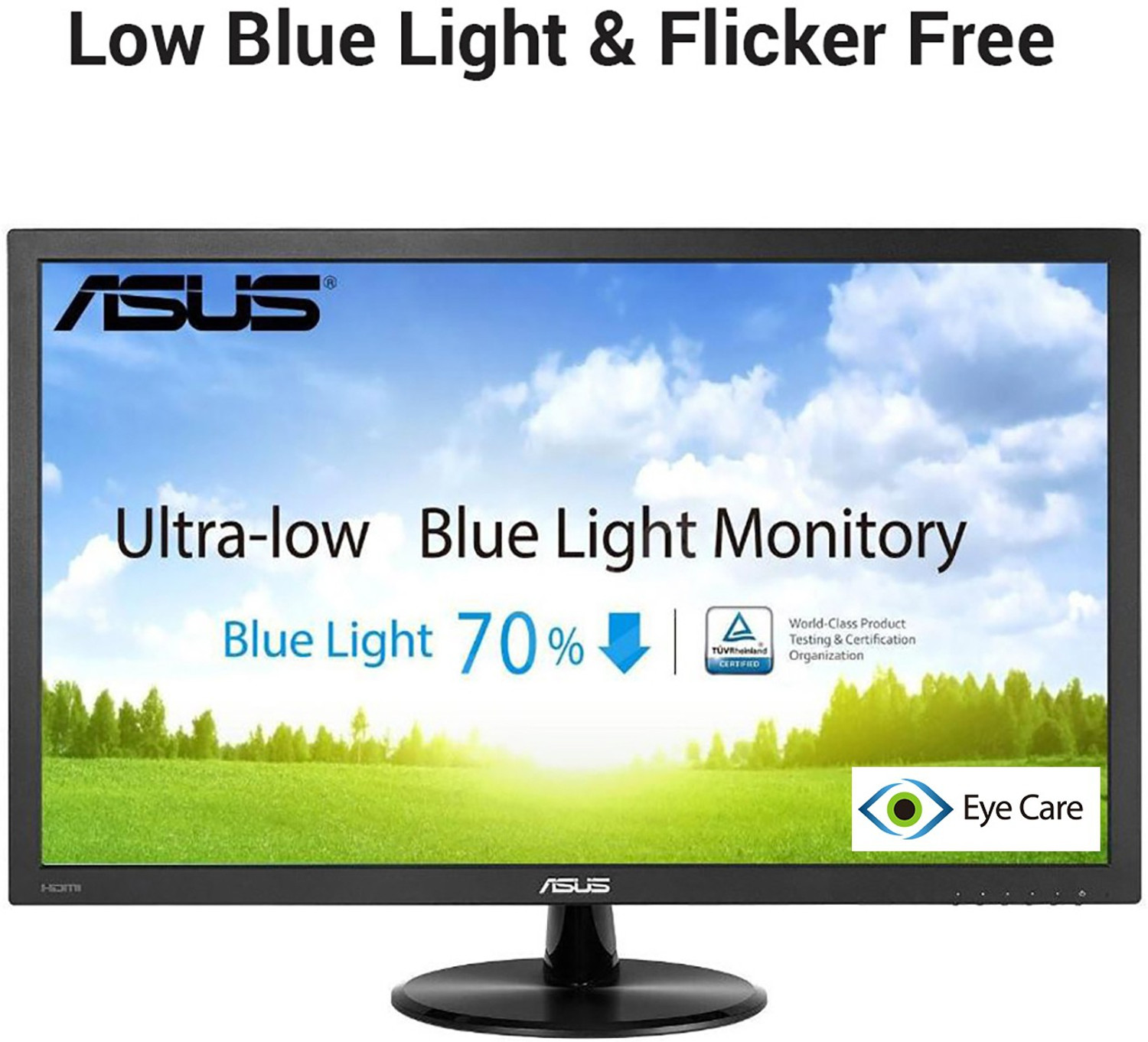 Image of ASUS 54.61 cm (22 inch) Full HD TN Panel Monitor (VP228H)