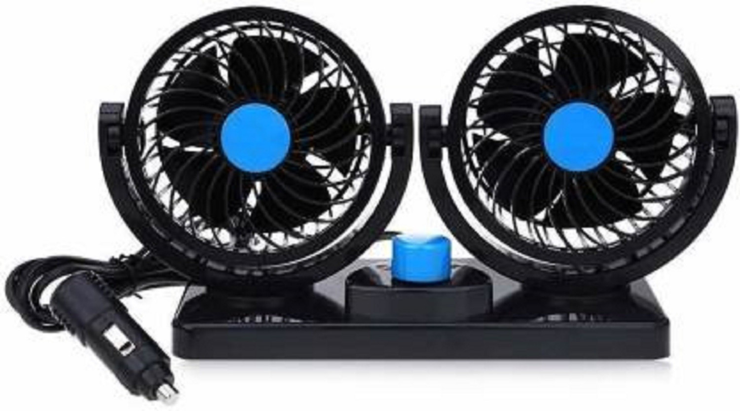 Image of KARDECK Car Fan 12V 360 Head 2 Speed Quiet Strong for All Auto Vehicles-A03 Car Interior Fan