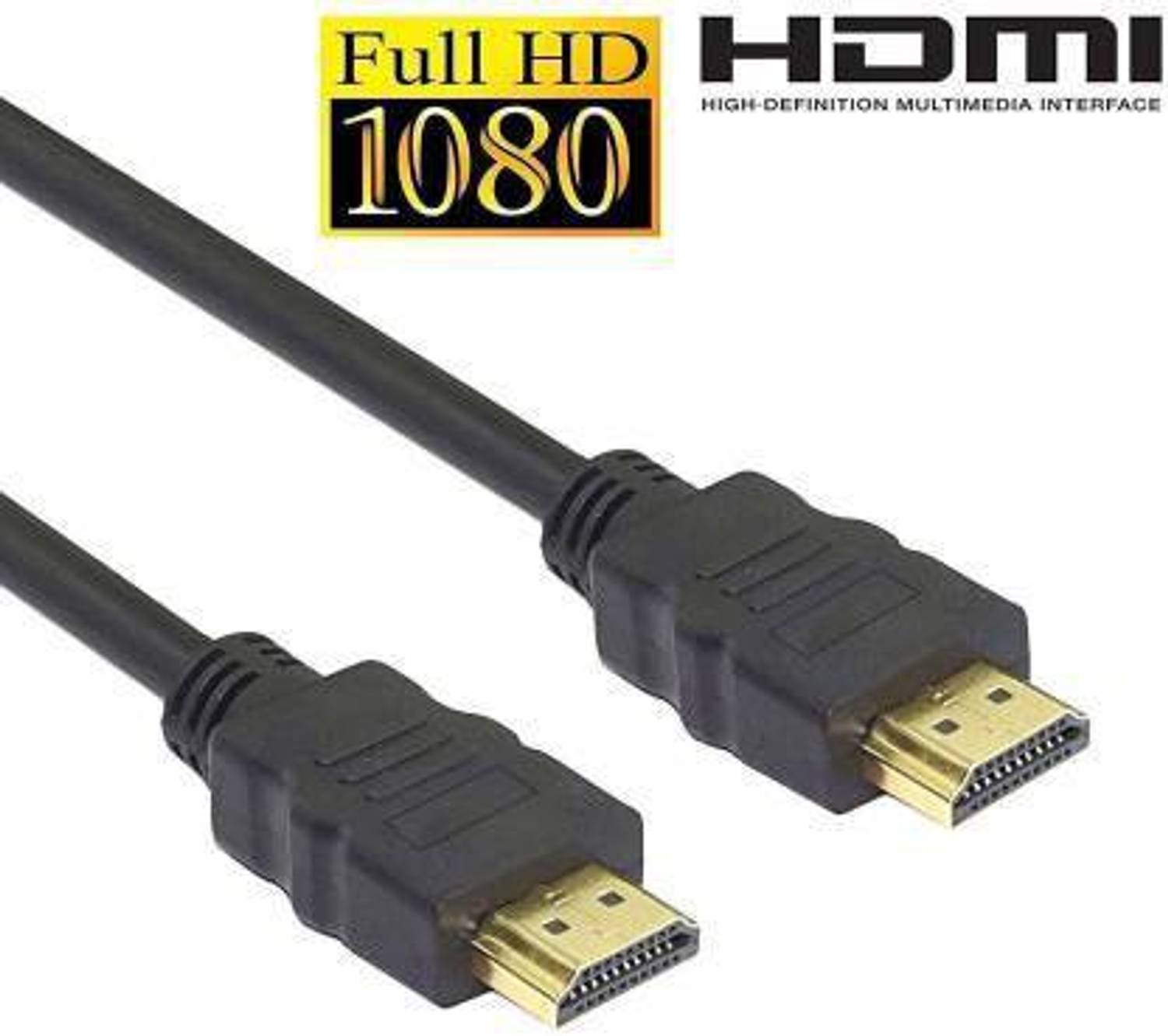 Afpin HDMI Cable 1.5 m (HDTV, Gold Plated)1.4v For 3d/led/plasma Tv, Heavy Male to Male