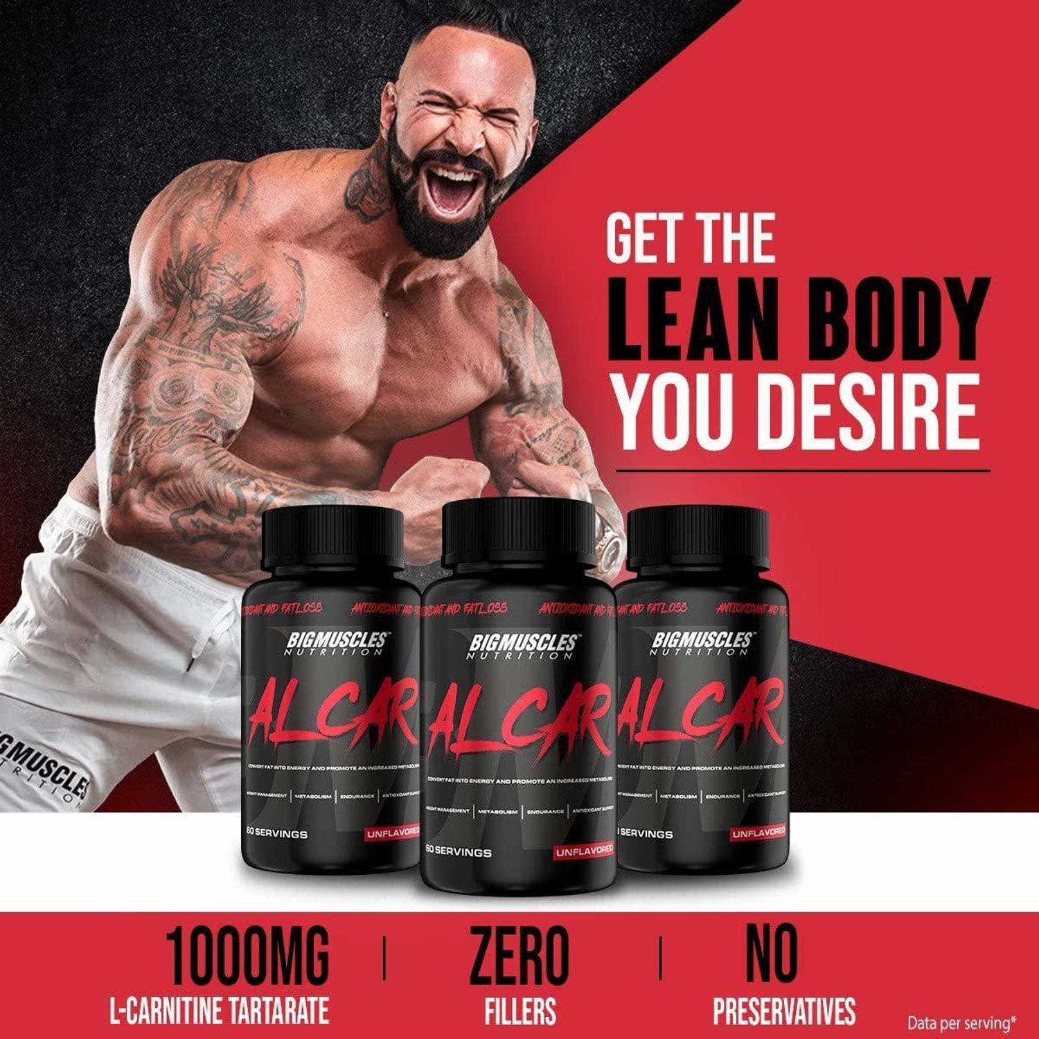 BIGMUSCLES NUTRITION ALCAR (ACETYL L-CARNITINE 1000mg Per Serving) | 60  Servings | Natural Fat Burner Price in India - Buy BIGMUSCLES NUTRITION  ALCAR (ACETYL L-CARNITINE 1000mg Per Serving) | 60 Servings |
