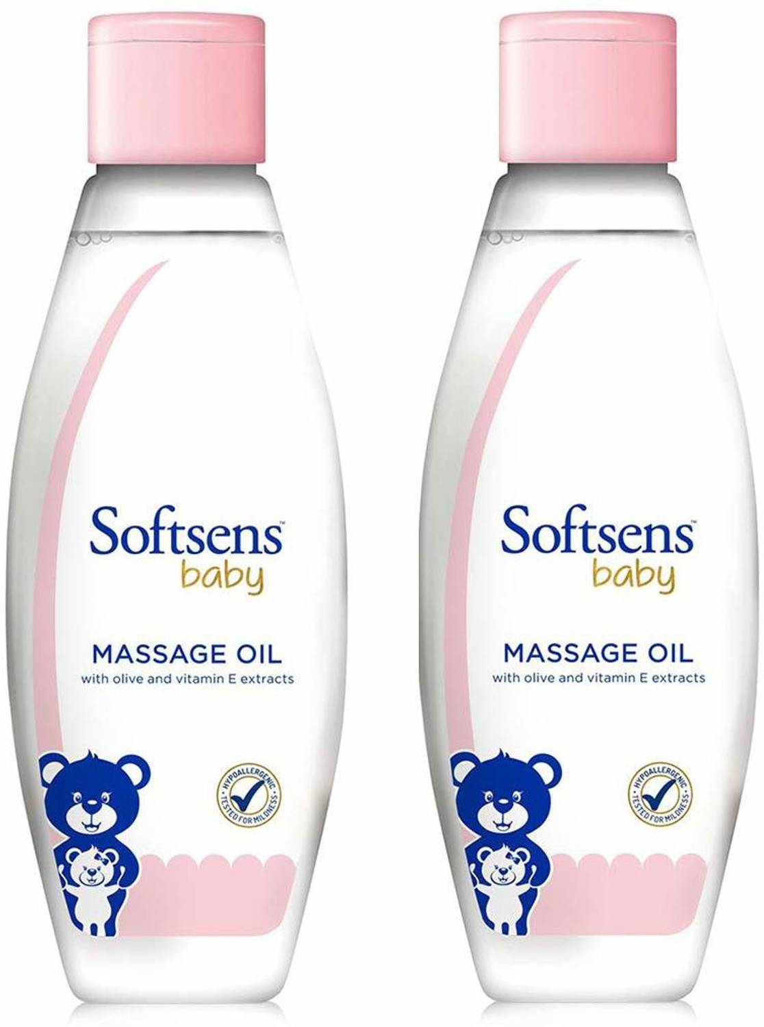 Softsens Baby Massage Oil 200ml (Pack of 2) (400 ml)