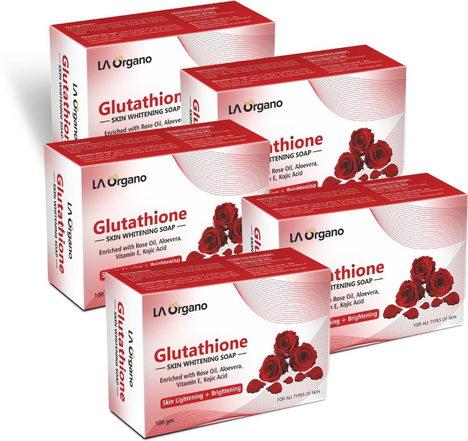 la organo glutathione soap review Rose Skin Lightening & Brightening For All Skin Type-Pack of 5 Targeting the Vulnerability of __with:pure-revival-peel-1:1 quantity:1
