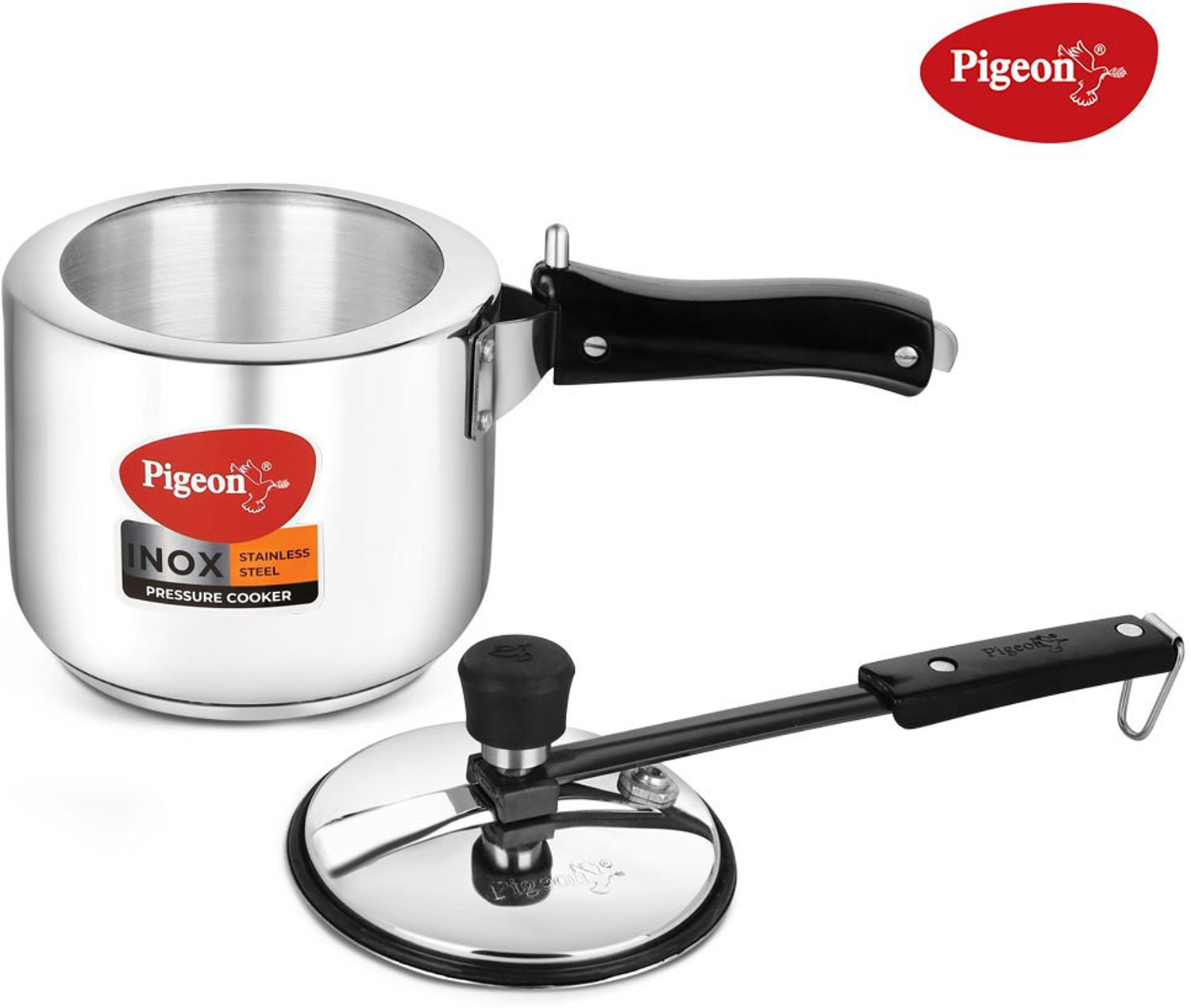 Image of Pigeon Inox Inner Lid 3 L Inner Lid Induction Bottom Pressure Cooker
