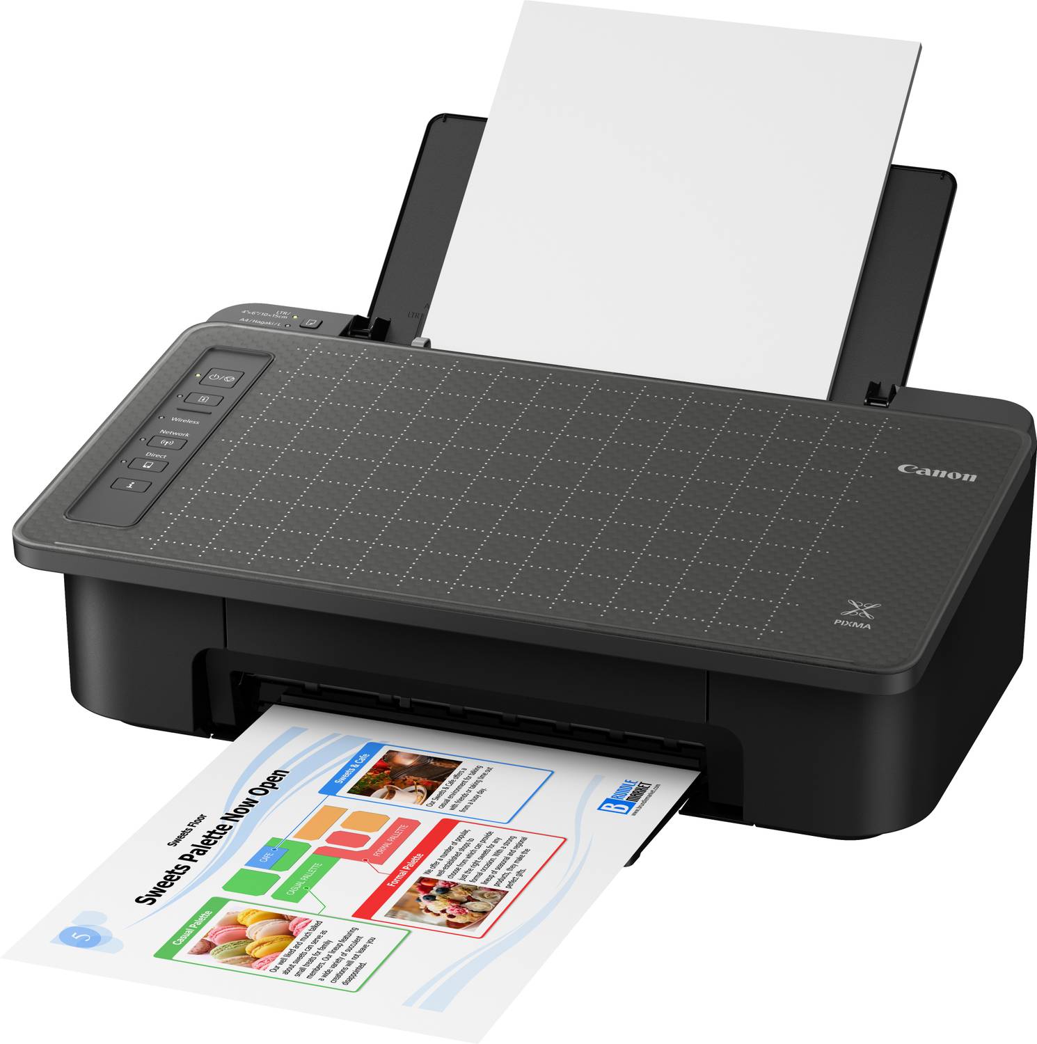 Canon PIXMA TS307A Single Function WiFi Color Inkjet Printer - Image 3