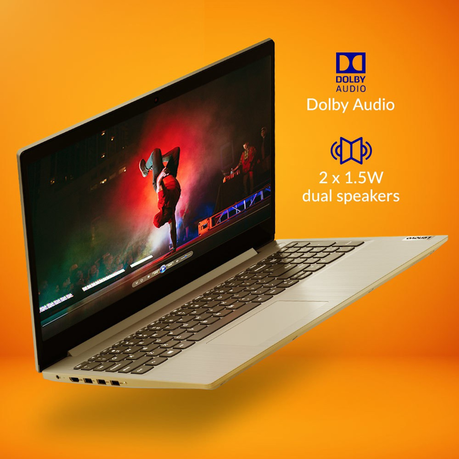 Image of Lenovo IdeaPad Slim 3i Intel Core i5 10th Gen 10210U - (8 GB /1 TB HDD /Windows 10 Home /2 GB Graphics) 15IML05 Laptop