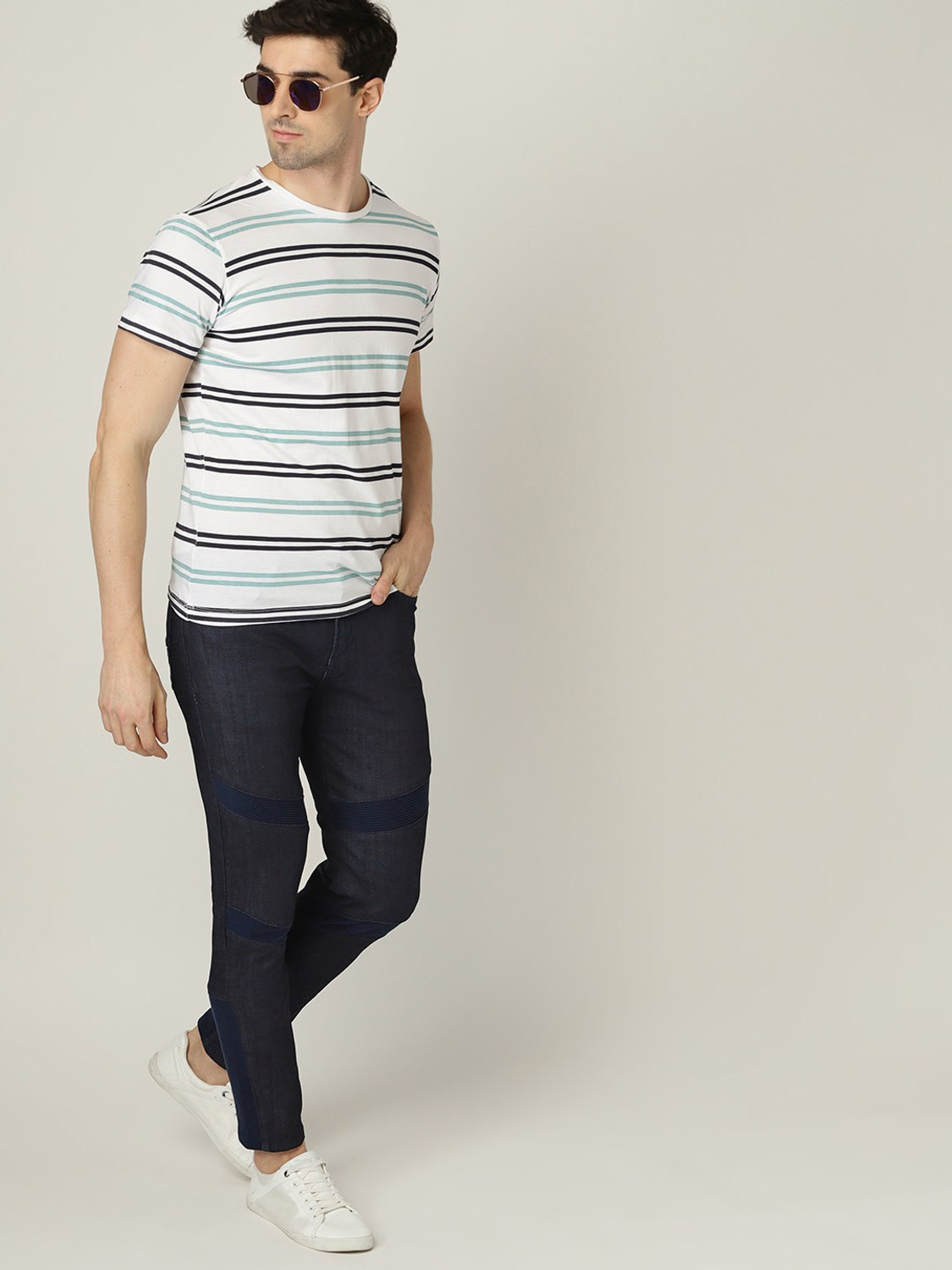 Image of United Colors of Benetton Slim Men Blue Jeans