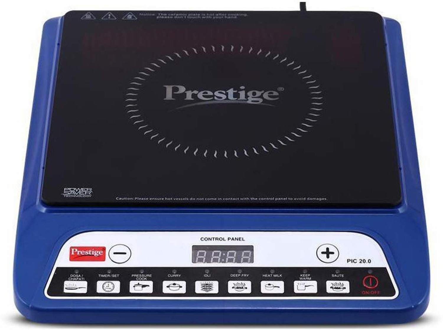 Image of Prestige 1200 W Induction Cooktop Push Button