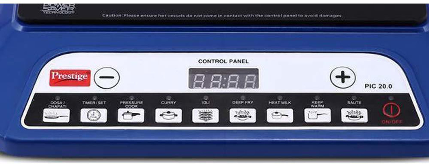 Image of Prestige 1200 W Induction Cooktop Push Button