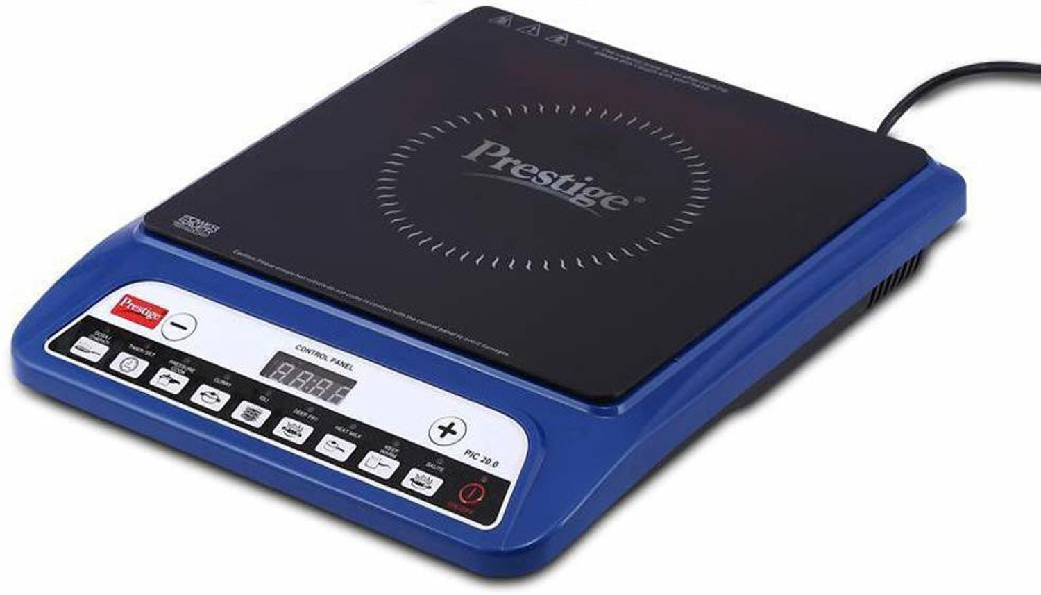 Image of Prestige 1200 W Induction Cooktop Push Button