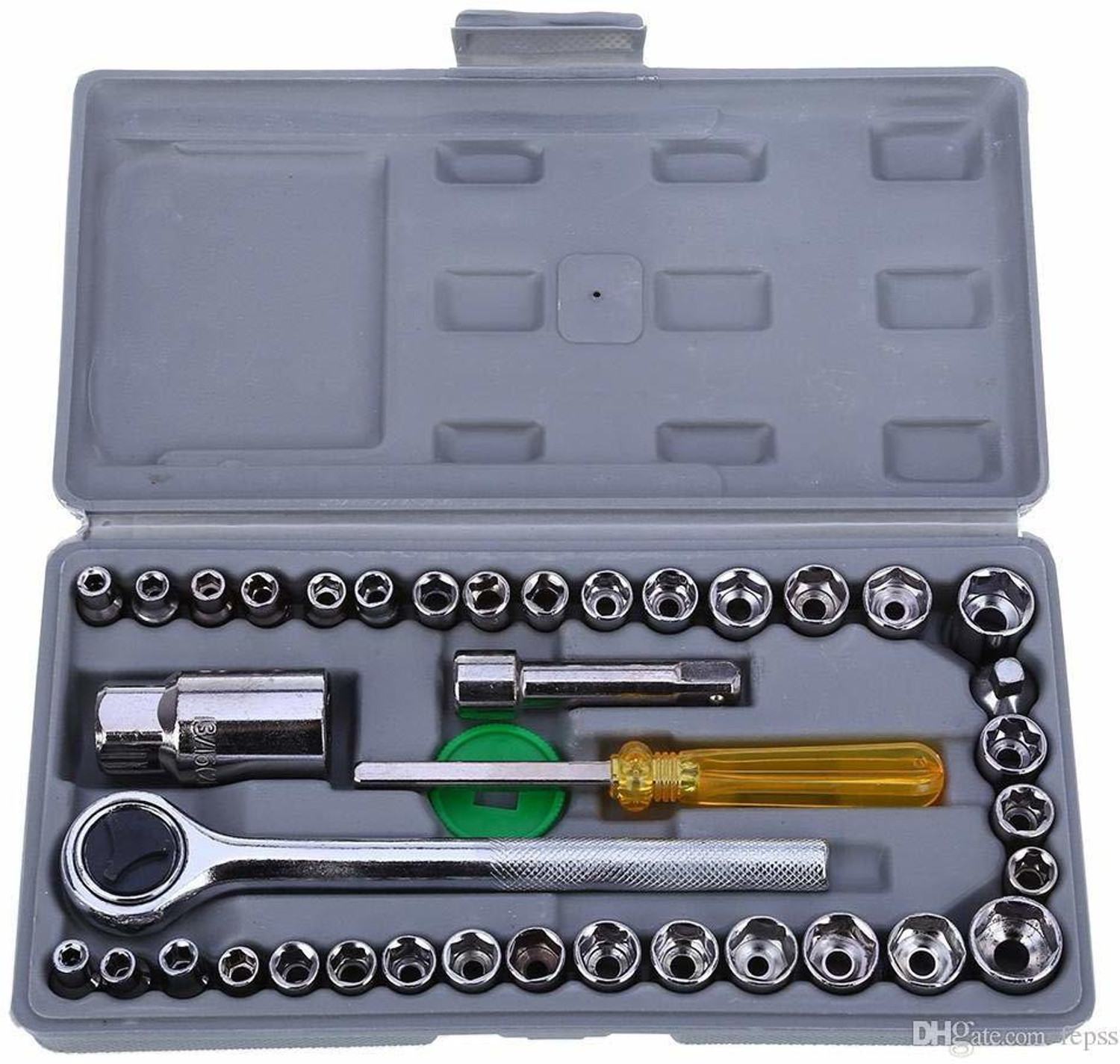 Image of MANOR ENTERPRISE 40 in 1 Screw Driver Set PCS Automobile Motorcycle Tool Box Set Socket Wrench Sleeve Suit Hardware Auto Car Repair Tools Socket Home Tool kit Set|Wrench Tool kit| Socket Set