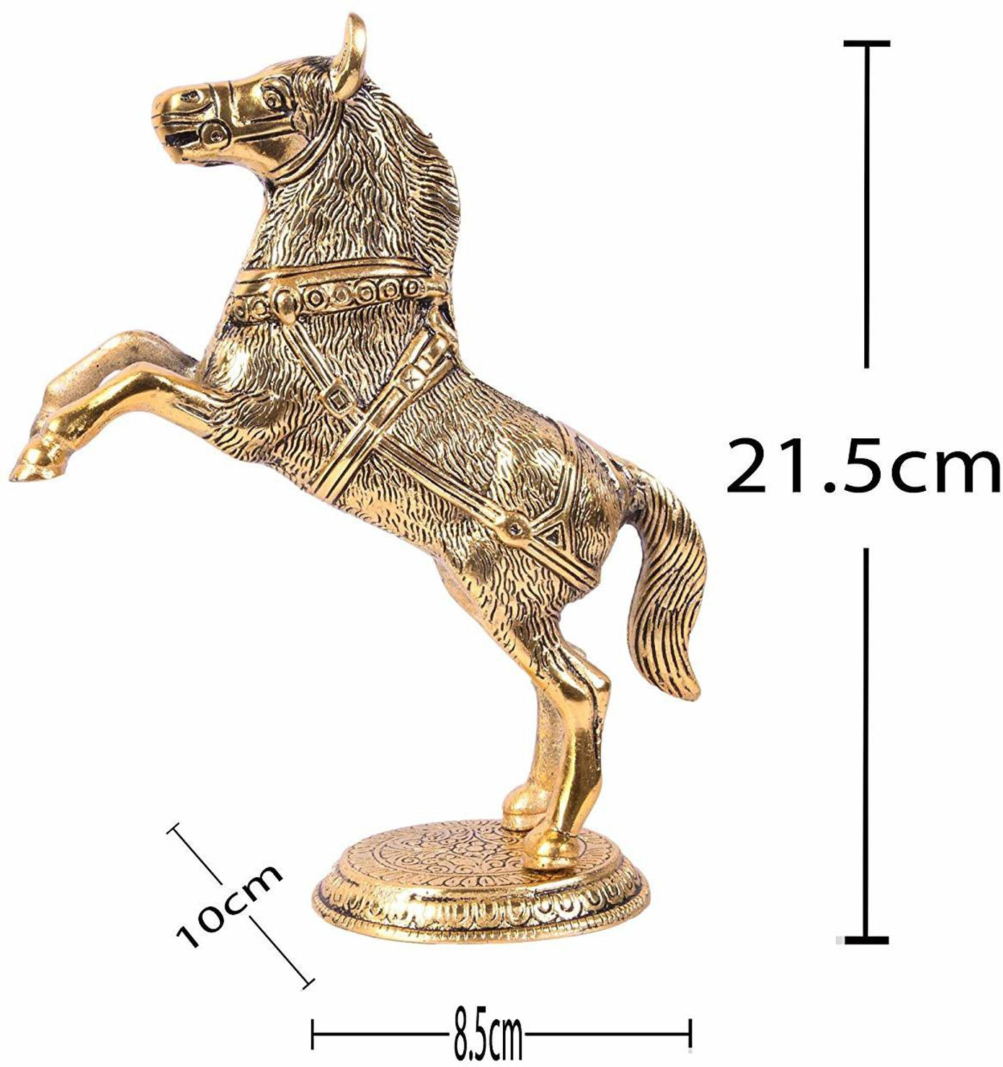 Image of Chhariya Crafts Horse Statue Decorative Showpiece - 21.5 cm