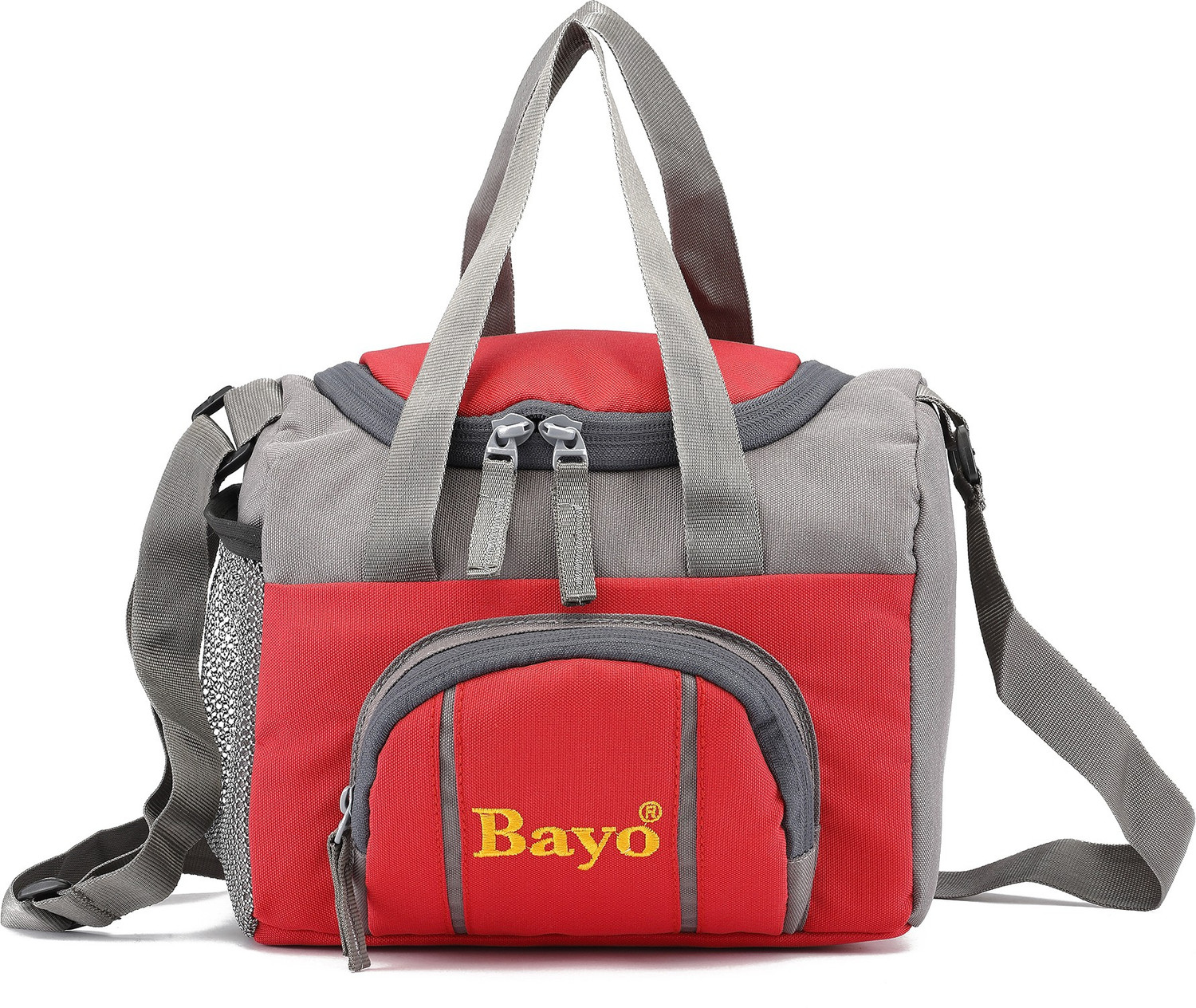 Image of bayo LB 222 Red Firozi & Black combo Waterproof Tiffin Bag for School Office & picnic Waterproof Lunch Bag
