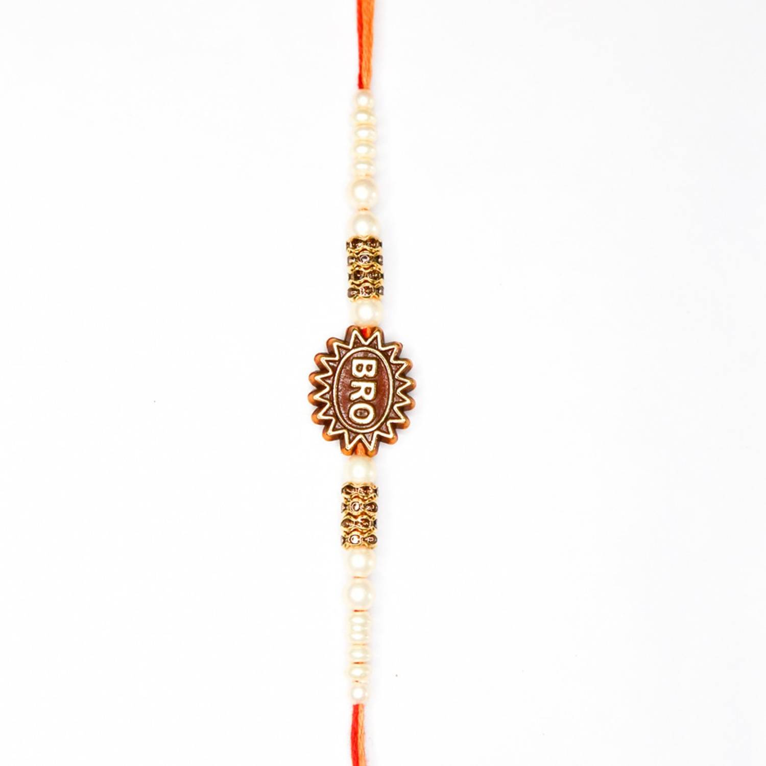 Designer Bro Rakhi -2 Sandalwood Rakhi by AVRT