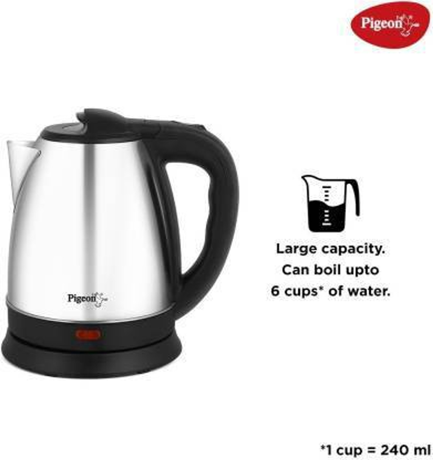 Image of Pigeon p.igeon electric kettle 1.5 Electric Kettle