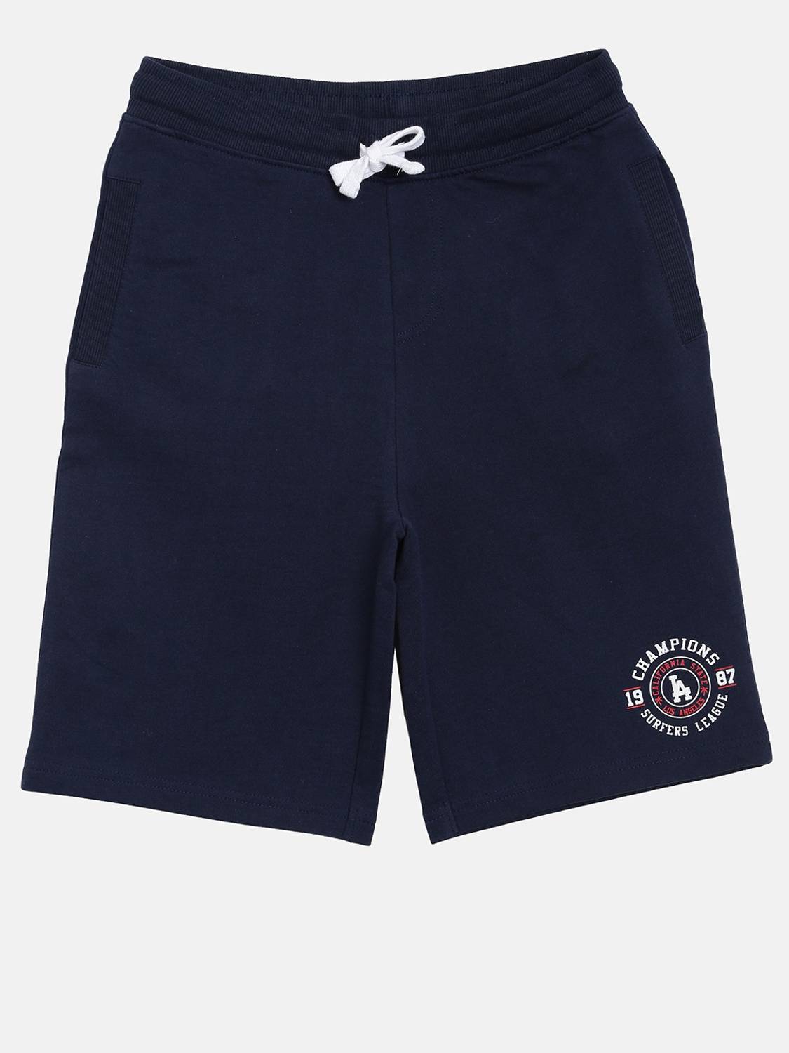 3Pin Short For Boys Casual Solid Pure Cotton