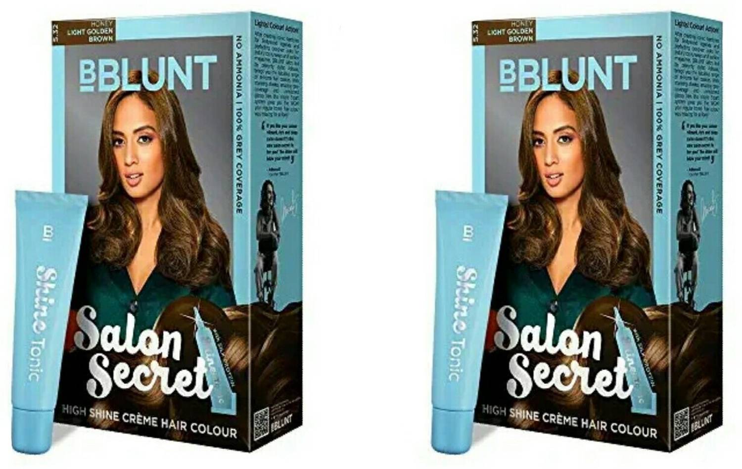BBlunt hair color , honey light golden brown