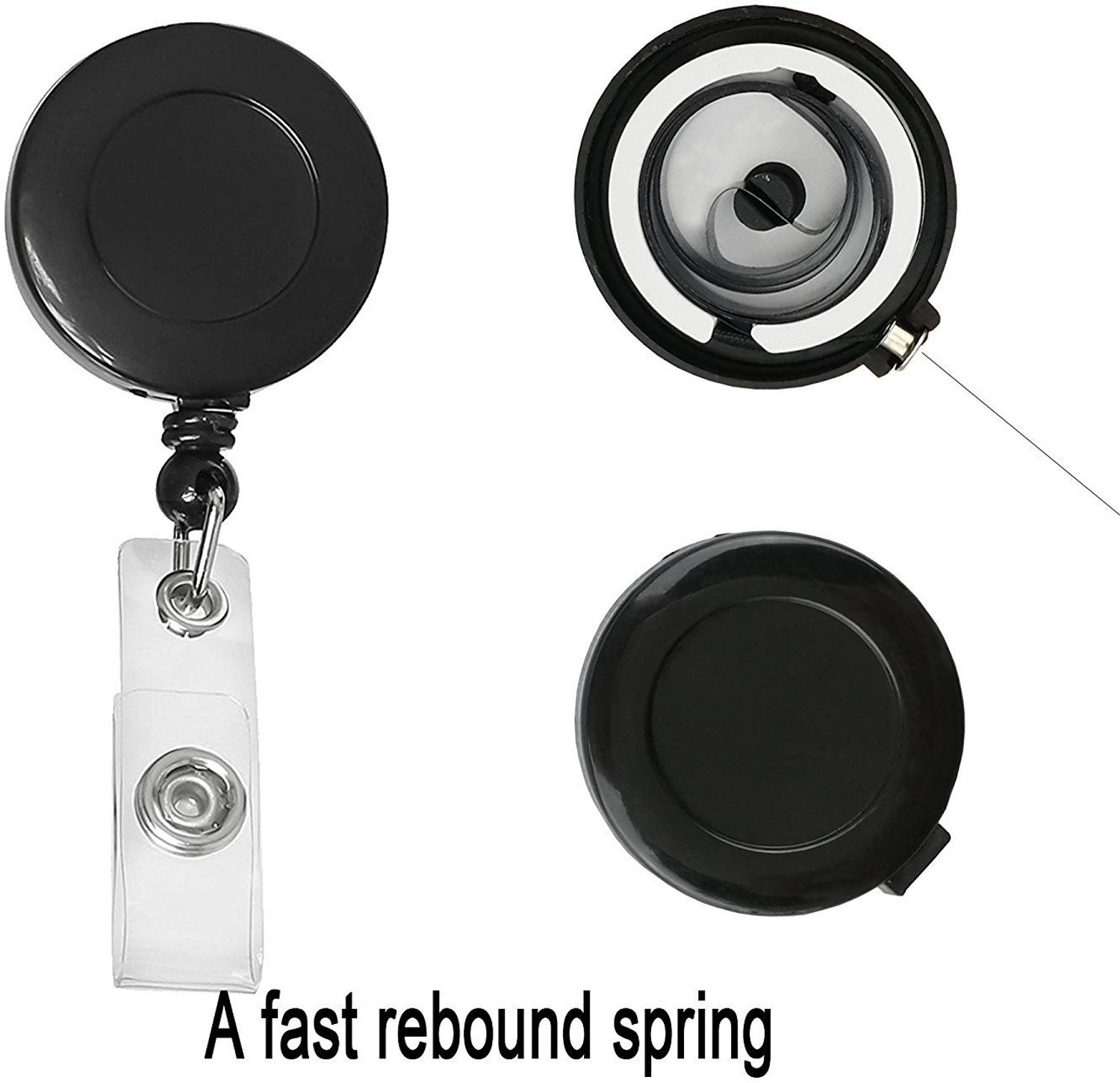Image of Dcenterprises Plastic ID Badge Reel