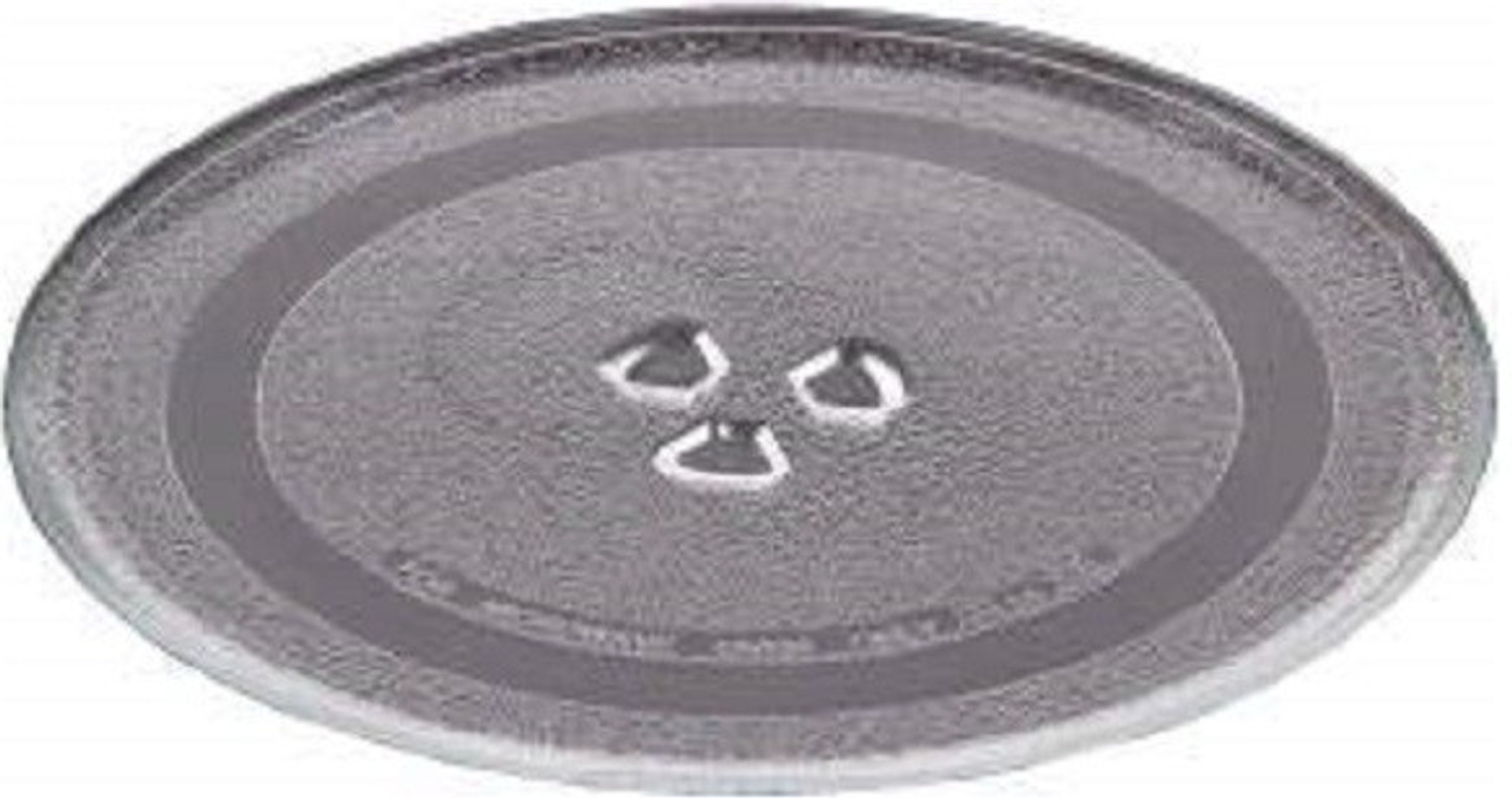 Image of MYRA 9.6 Inch Microwave Oven Replacement Turntable /Rotating /Baking Glass Tray /Glass Plate Fiber Glass Microwave Turntable Plate Fiber Glass Microwave Turntable Plate