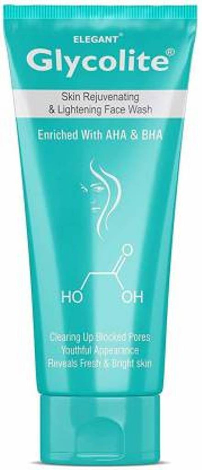 Image of ELEGANT Glycolite Skin Rejuvenating & Lightening Facewash 60ml (Pack of 1) Face Wash