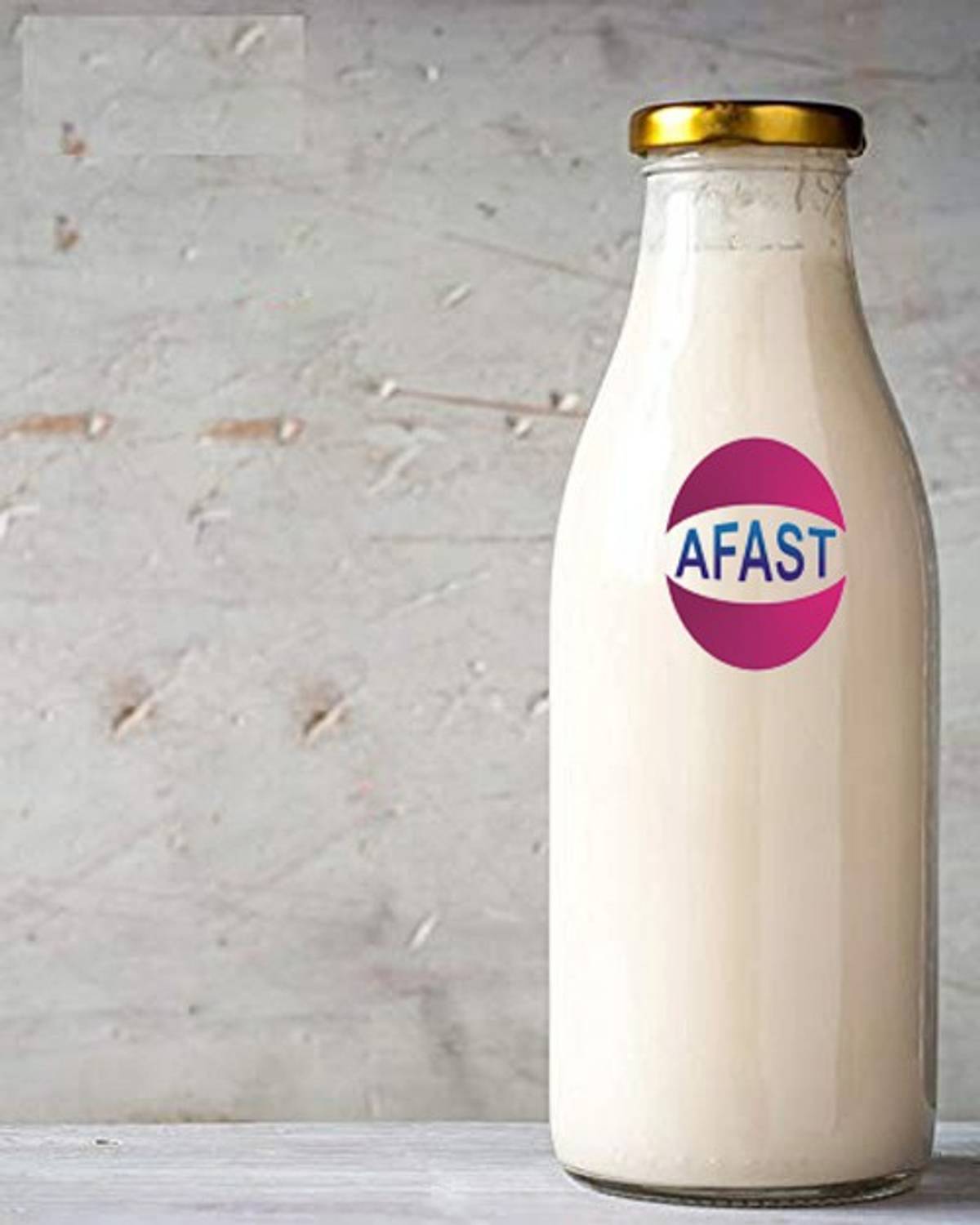 AFAST Multi Purpose Glass Transparent Milk Bottle, 1 Bottle, 200 Ml 200 ml Glass Bottle