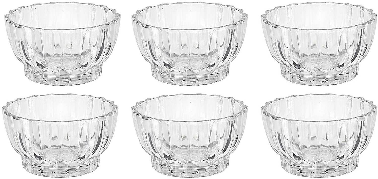 Aone Glass and Crockery Store Glass Candy Bowl serving fruits, candy, Chocolates, Dry-fruits, Deserts, Ice cream, Sweets