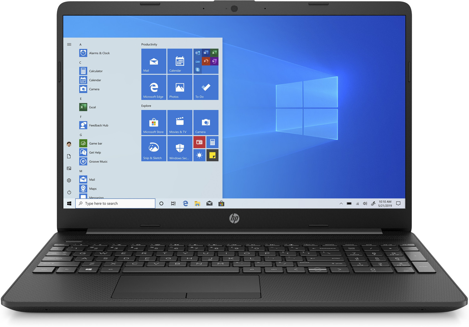 Image of HP 15s Intel Celeron Dual Core N4020 - (4 GB /1 TB HDD /Windows 10 Home) 15s-du1044tu Thin and Light Laptop