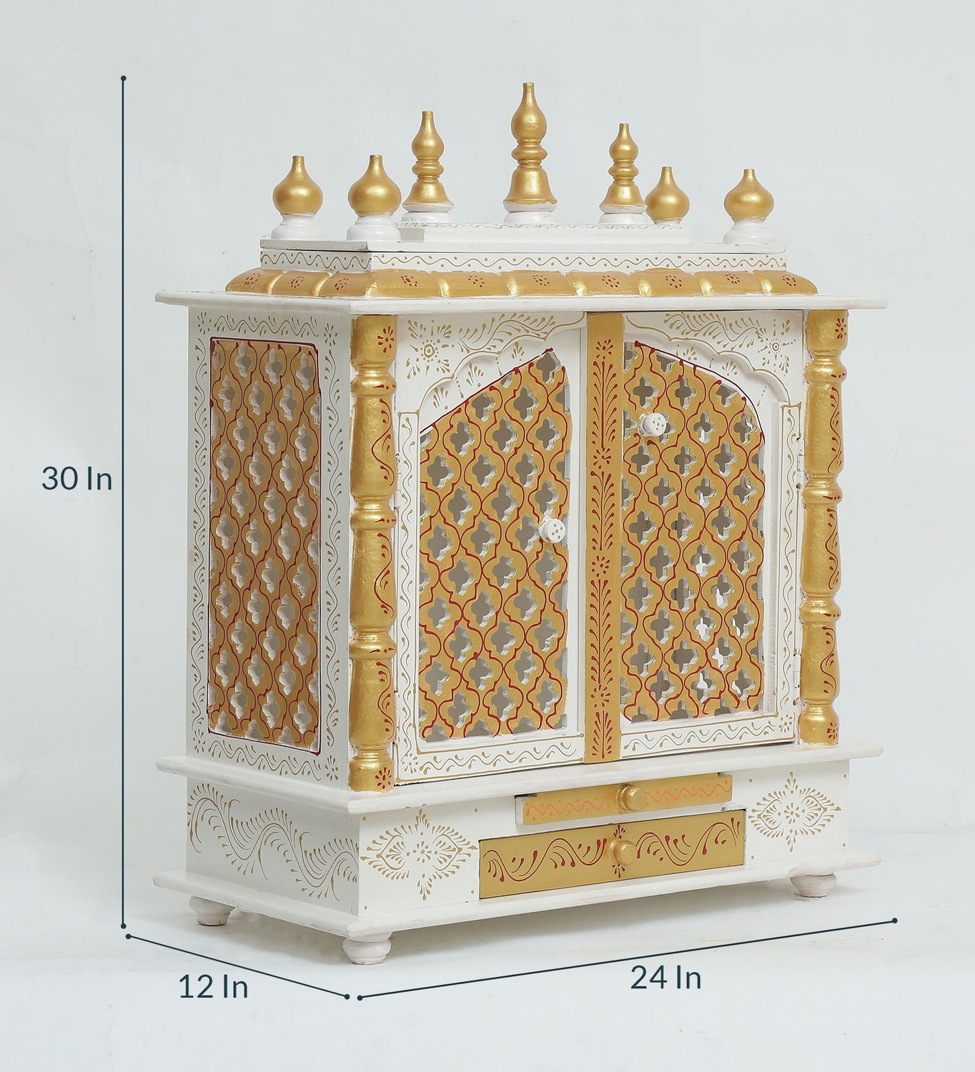 Image of Marusthalee Puja Mandir Home Solid Wood Home Temple