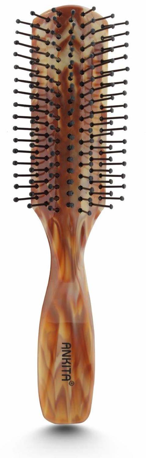 Ankita Hair Brush with Nylon Bristle, All-Purpose Hair Brush