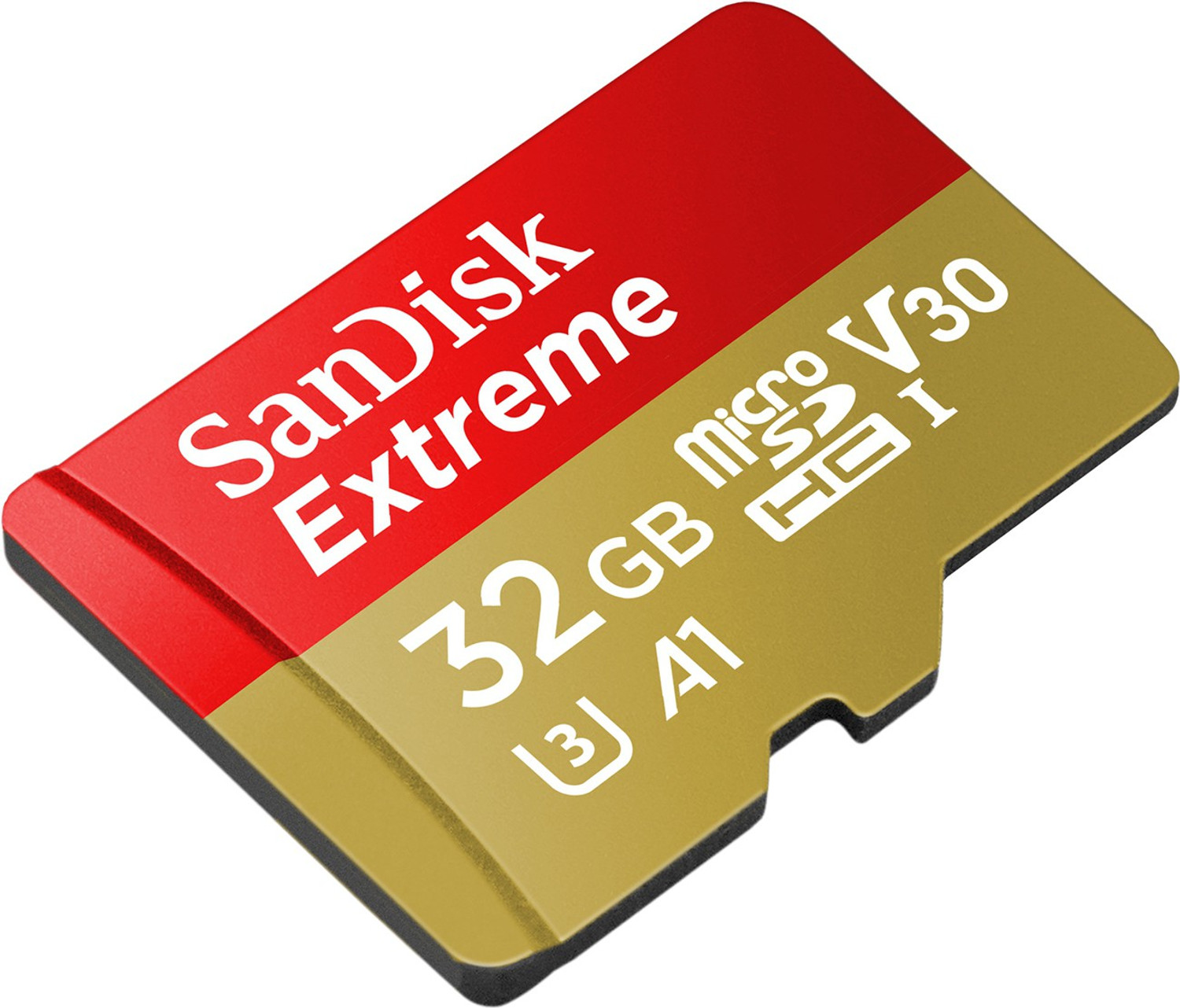 Image of SanDisk SDSQXAF-032G-GN6MN Extreme 32 GB MicroSDHC UHS Class 3 100 Mbps Memory Card Compatible with Camera, Tablet, Mobile