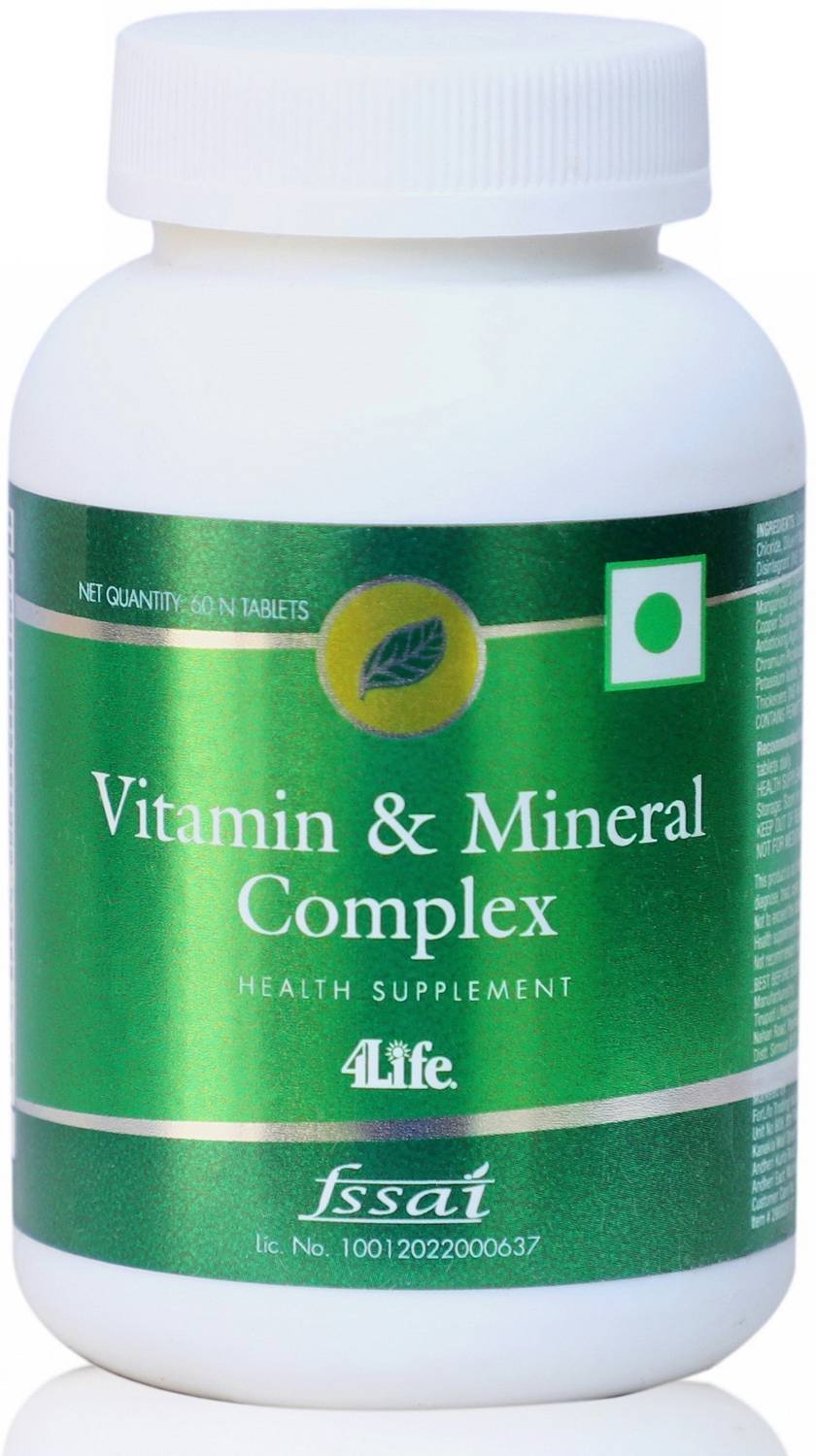 4Life Vitamin & Mineral Complex Tablets - Essential Vitamin and Mineral Complex