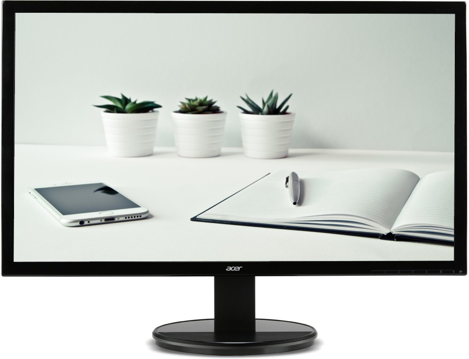 Image of Acer 49.53 cm (20 inch) HD LED Backlit TN Panel Monitor (K202HQL)
