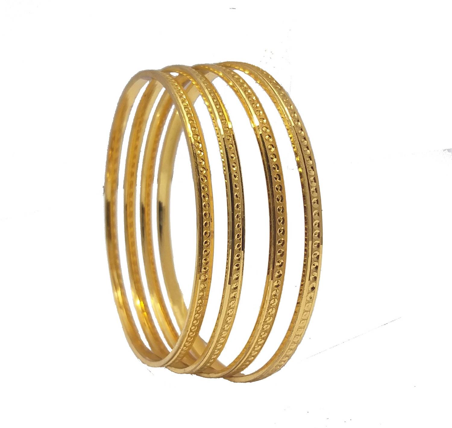 AARTISAI Metal Gold-plated Bangle Set
