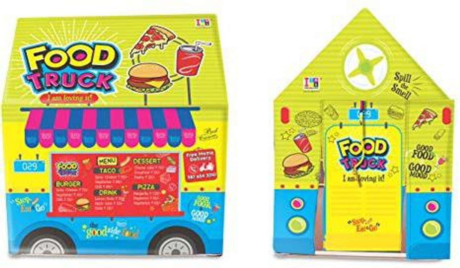 Image of ITOYS Food truck Role Play tent house for Kids