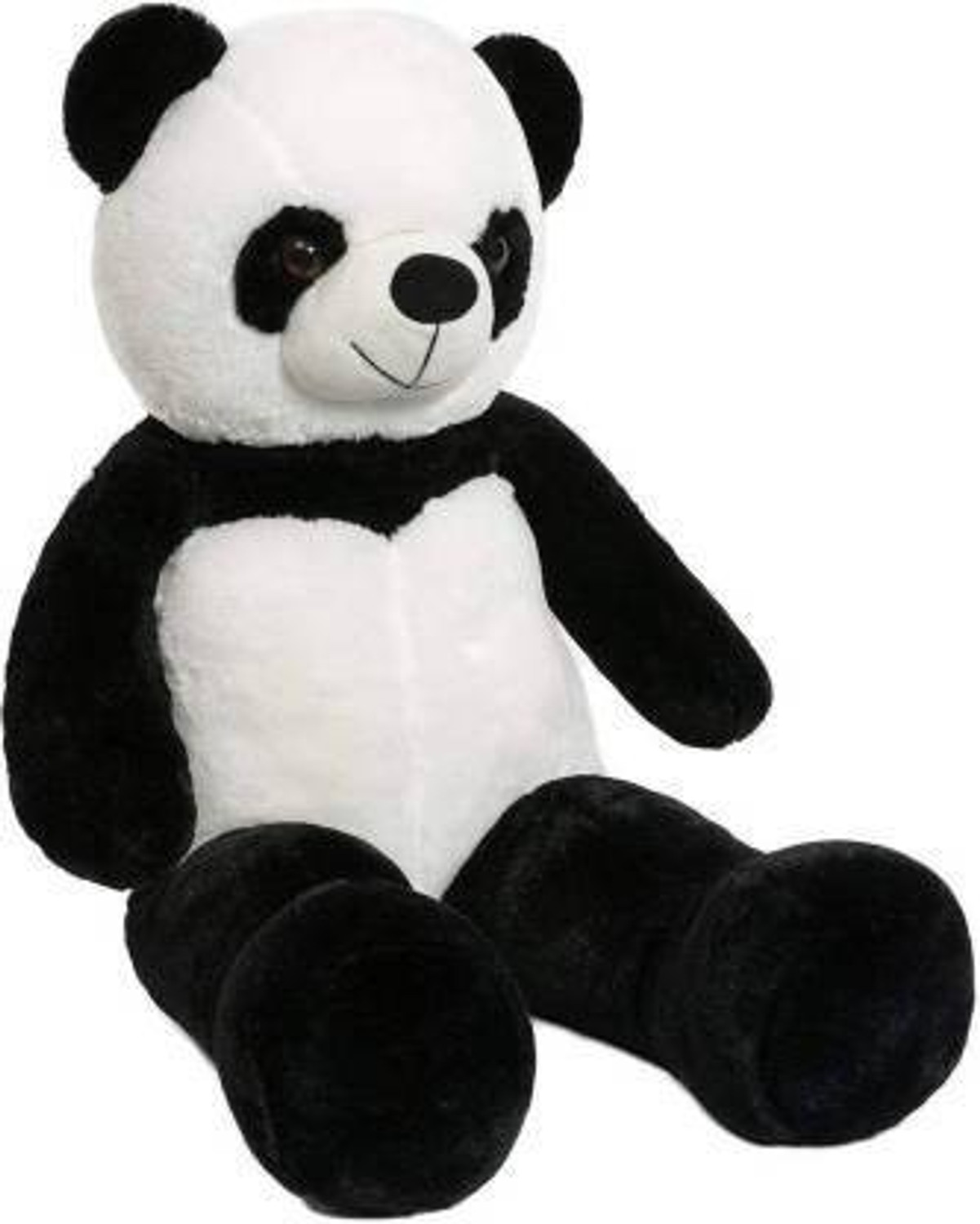 Image of Specsybear Skin Friendly Ultra Soft 4 Feet Panda Teddy Bear for Kids, Lovable Huggable Cute Soft Giant Teddy Bear for Girlfriends /Wife /Kids - Balck & White - 122 cm
