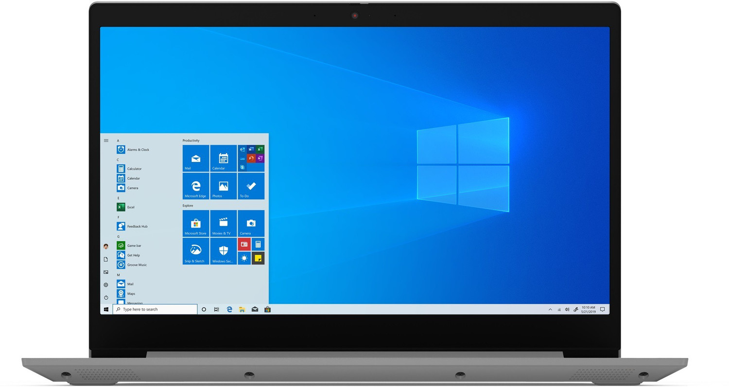 Image of Lenovo IdeaPad Slim 3i Intel Core i5 10th Gen 10210U - (8 GB /1 TB HDD /Windows 10 Home /2 GB Graphics) 15IML05 Laptop