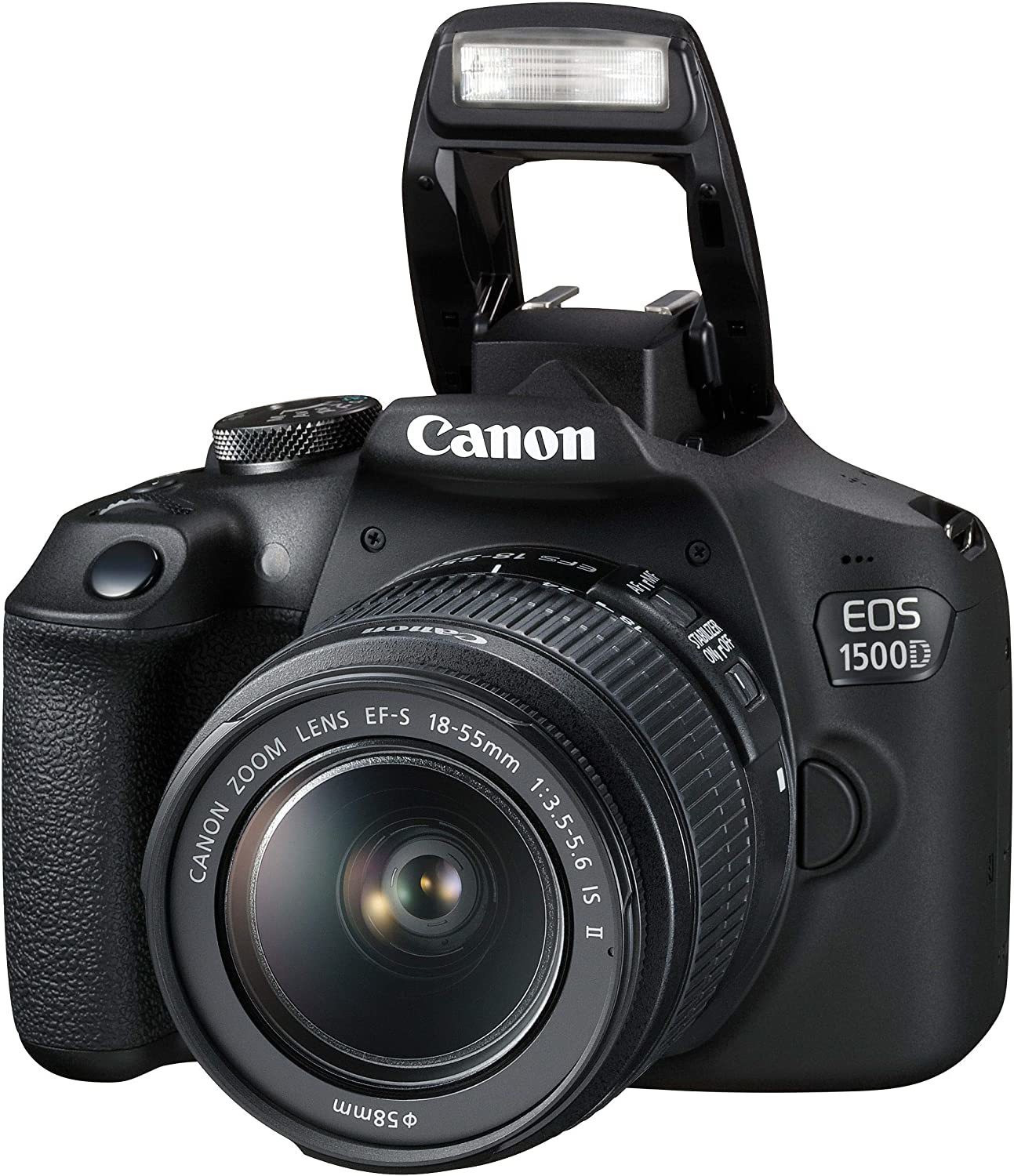 Image of Canon EOS 1500D DSLR Camera Body+ 18-55 mm IS II Lens