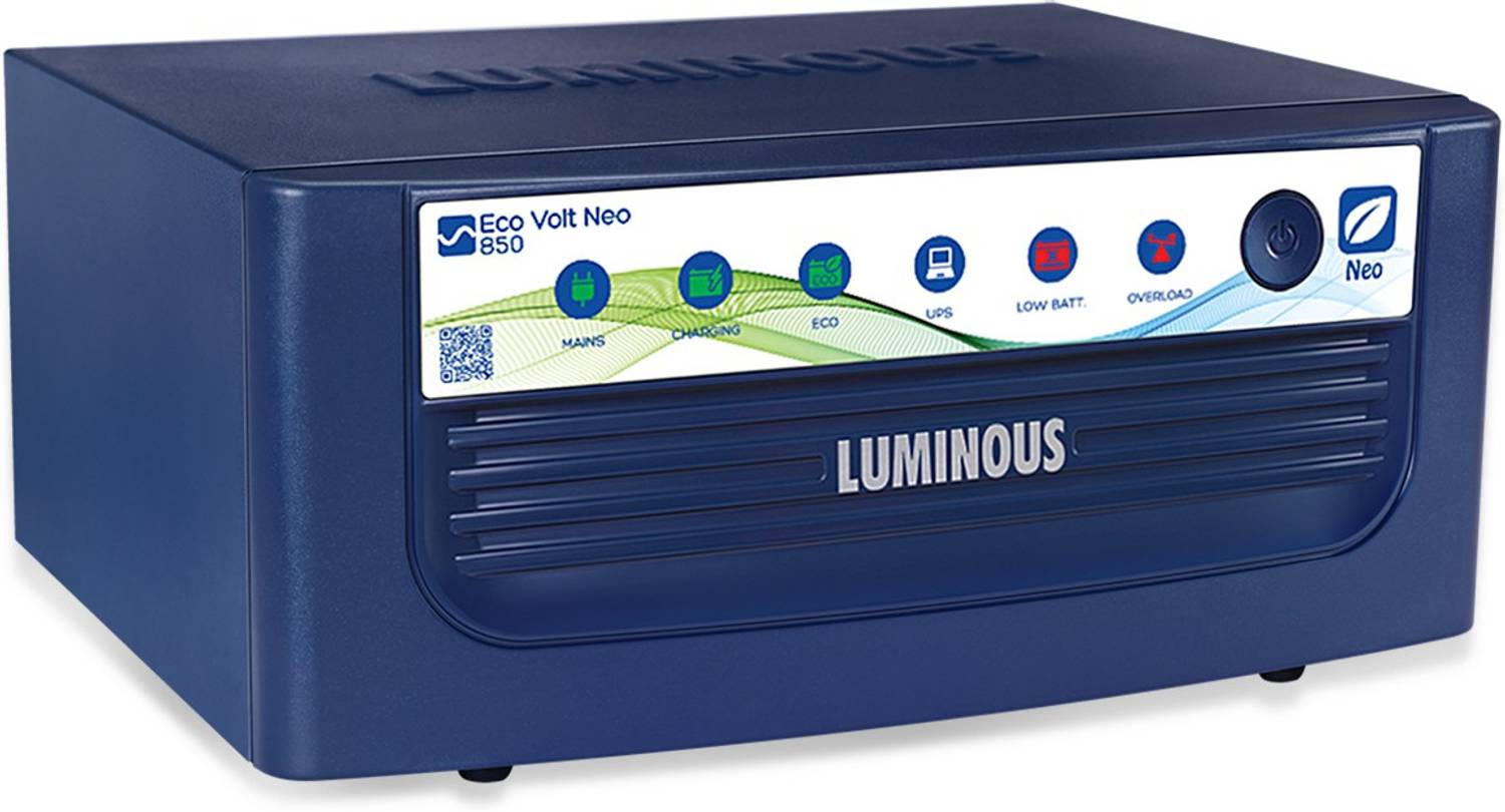 LUMINOUS 850 / 12V with 24 Months Warranty Pure Sine Wave Inverter