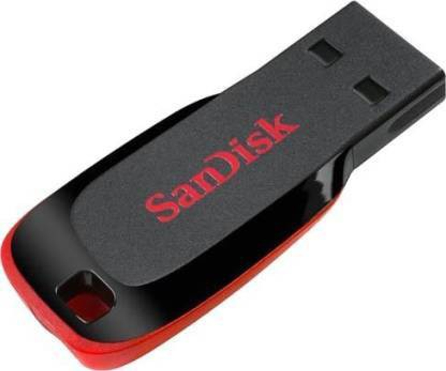 Image of SanDisk Cruzer Blade 128 GB Pen Drive Compatible with Laptop, Desktop Computer USB 2.0 Plastic Case