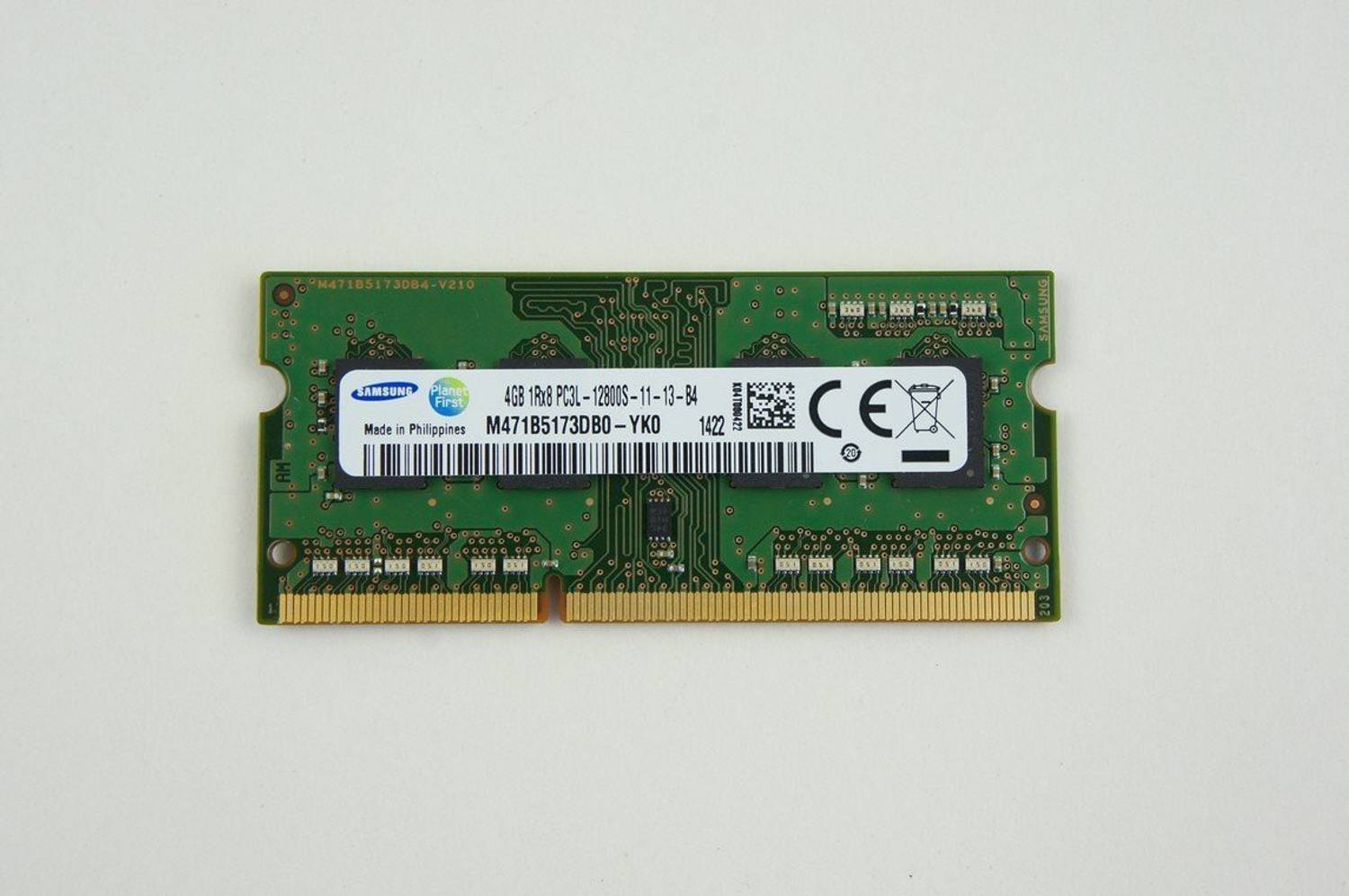Samsung PC3-12800 DDR3 4 GB (Single Channel) Laptop (M471B5173DB0