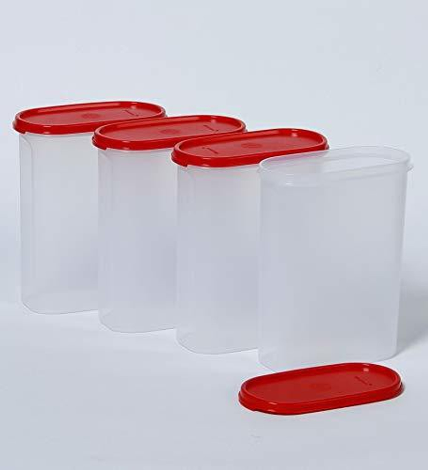 Image of TUPPERWARE Steel Grocery Container - 2.3 L