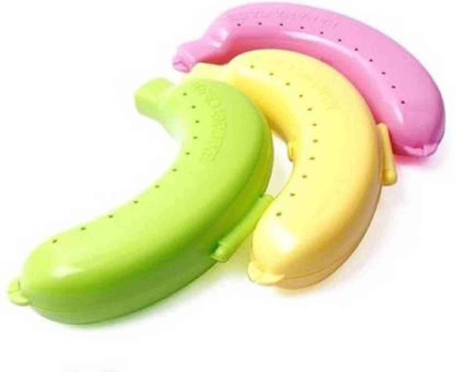 BHAVYA SALES banana cover 3 Containers Plastic Office Lunch Box